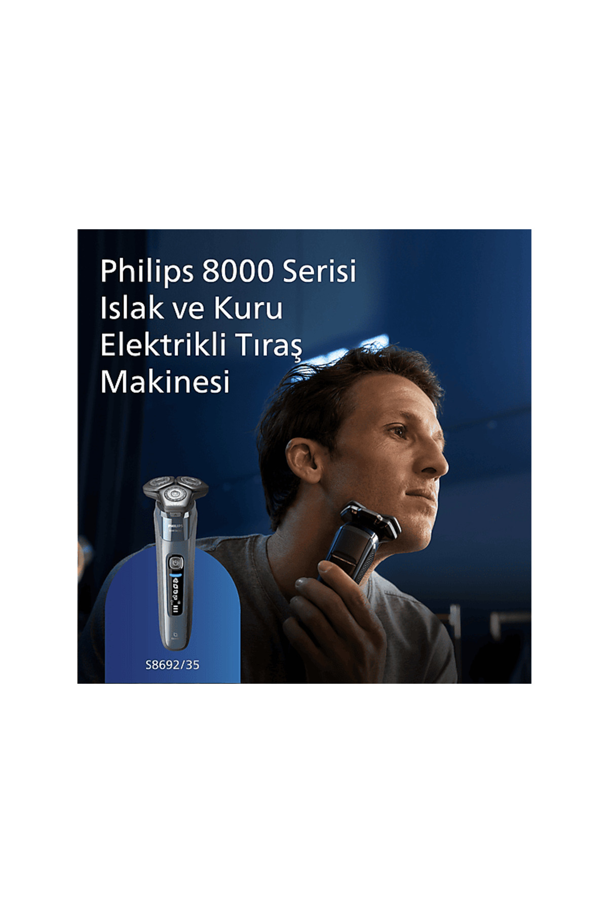 Philips 8000 Serisi Islak Ve Kuru Tıraş Makinesi S8692/35 - Fiyatı