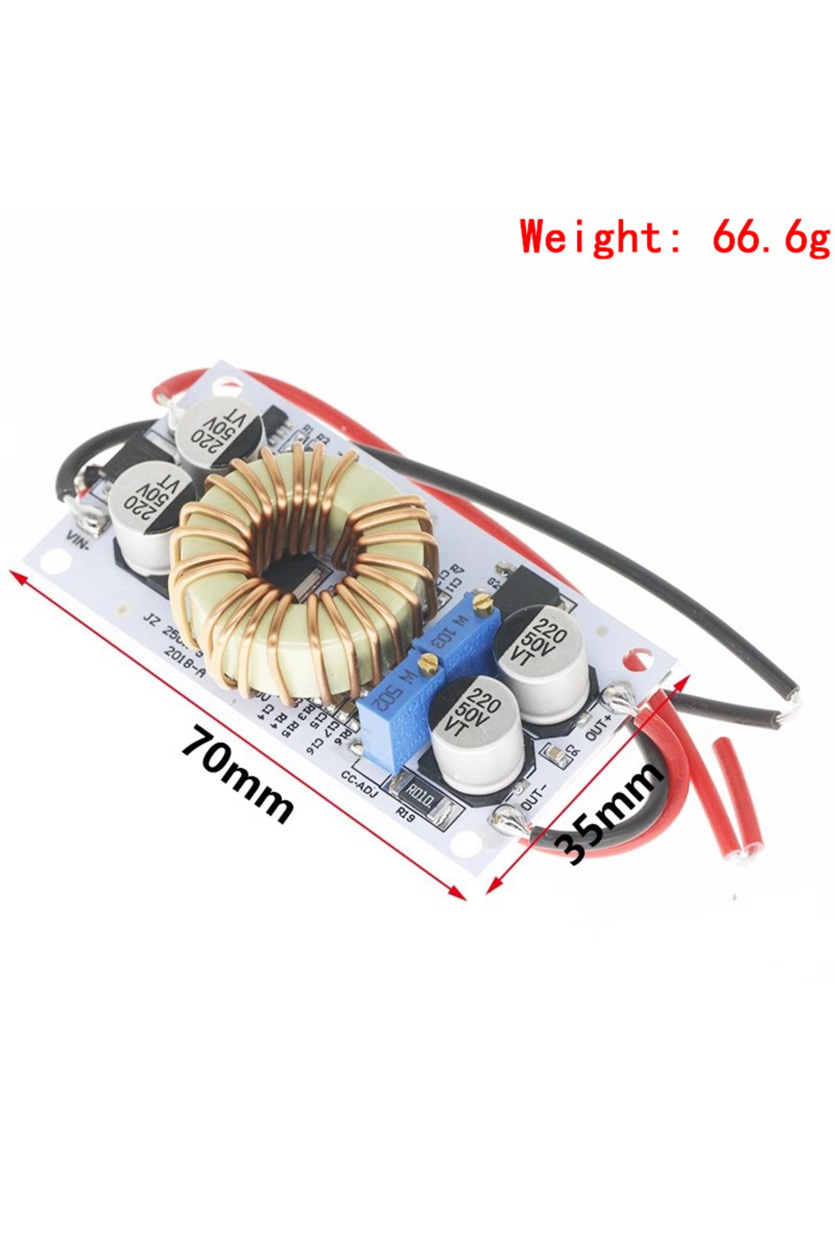 Si Tai&SH-DC DC Boost Converter Constant Module Current Mobile Power Supply 250W 10A LED Driver Module Non-... 2