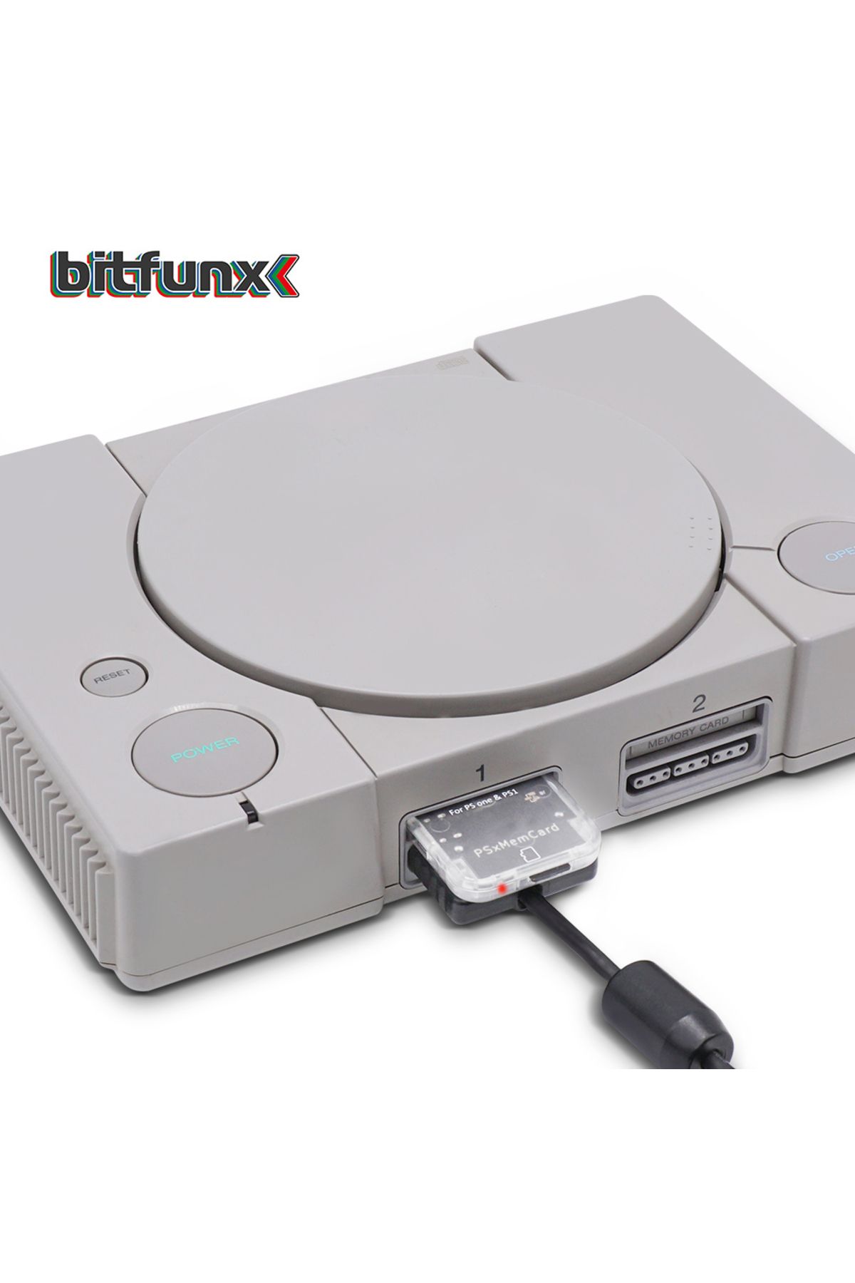 Choice-Bitfunx Psxmemcard PS1 Memory Card for SONY Playstation 1 PS One Console Save Game Data 3