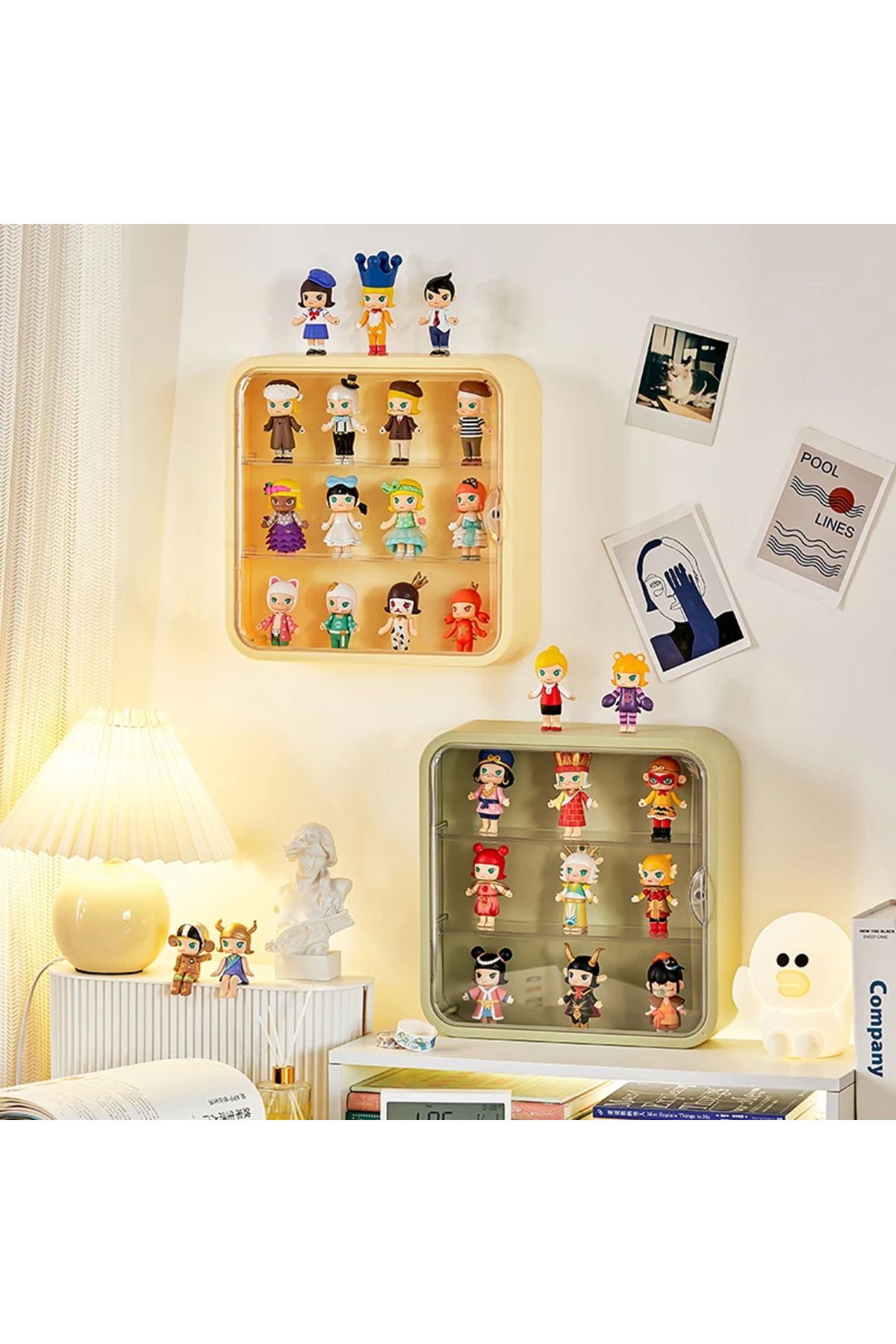 Choice-Wall Mounted Storage Box For Figures Showcase Clear Acrylic Blind Box Display Case Figures Stand ... 4