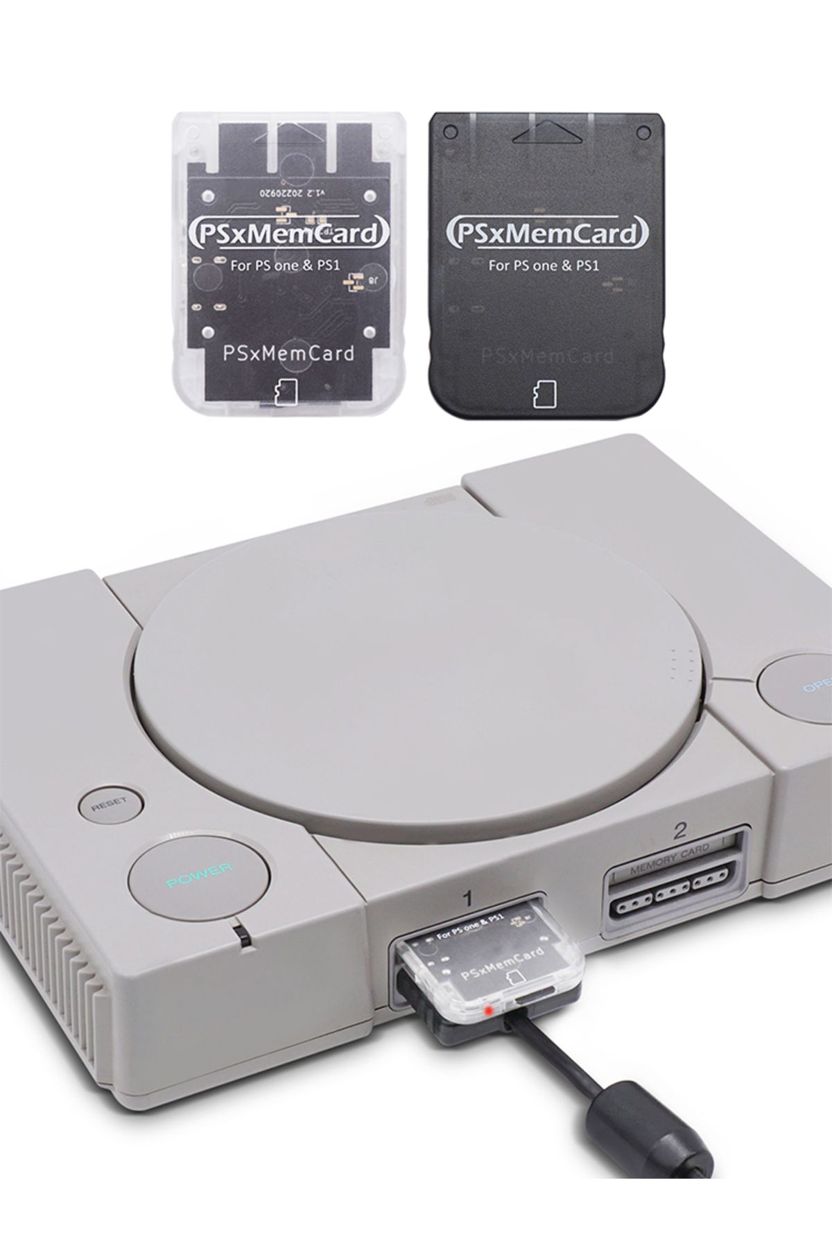 Choice-Bitfunx Psxmemcard PS1 Memory Card for SONY Playstation 1 PS One Console Save Game Data 8
