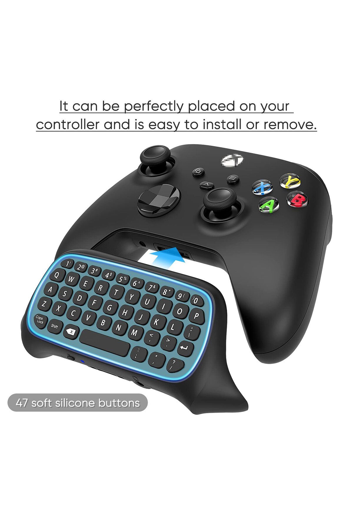 Choice-Controller Keyboard for Xbox Series X/S/One/One S Wireless Chatpad Gaming Keypad with USB Receive... 5