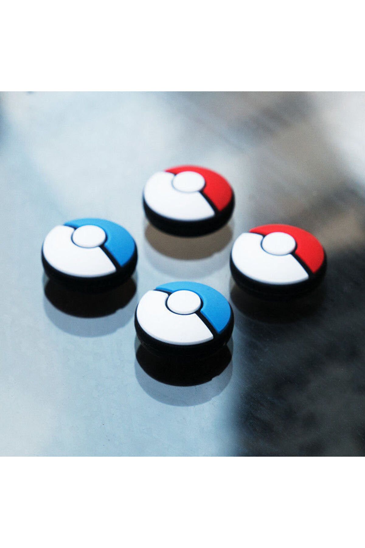 Choice-8pcs/lot Silicone Thumb Stick Caps Grip Analog Joystick Caps for NS Switch OLED Joy Con Controlle... 4