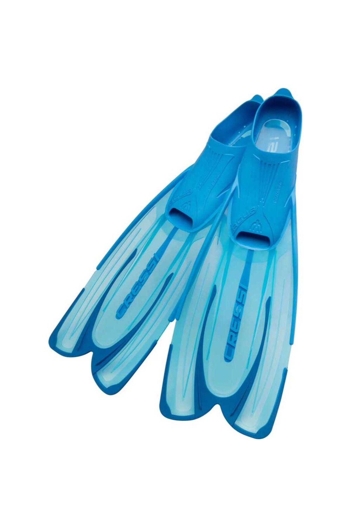 فین و پوتین چند رنگ پالت شناگر آبی روشن Agua شماره: 41 42 cressi sub