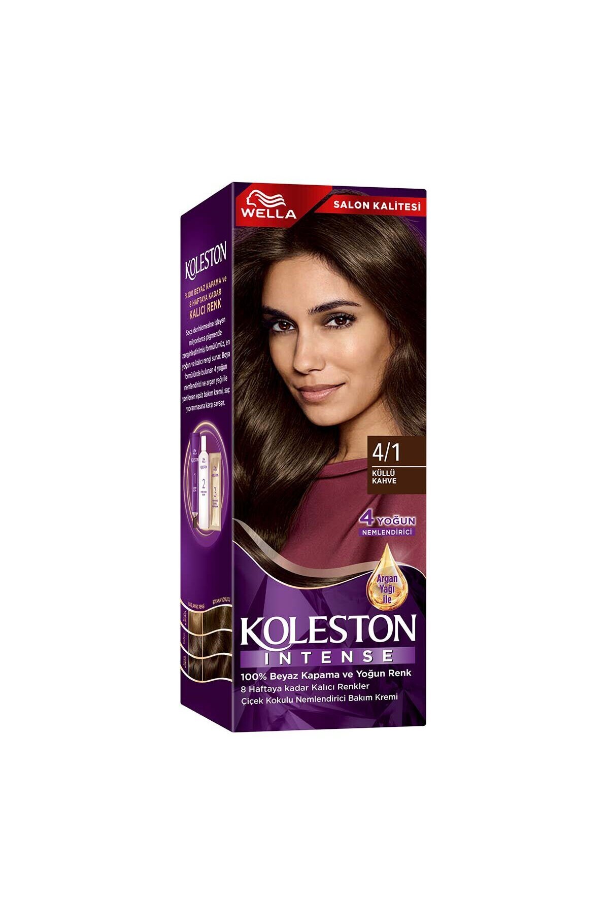 ولا رنگ موی شدید Koleston 4/1 Ash Brown