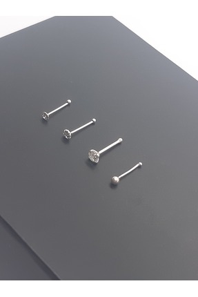 Set 925 Ayar Gümüş 4'lü Ekonomik Hızma Seti (1,5mm-2mm-2,5mm Taşlı Yuvarlak+1...