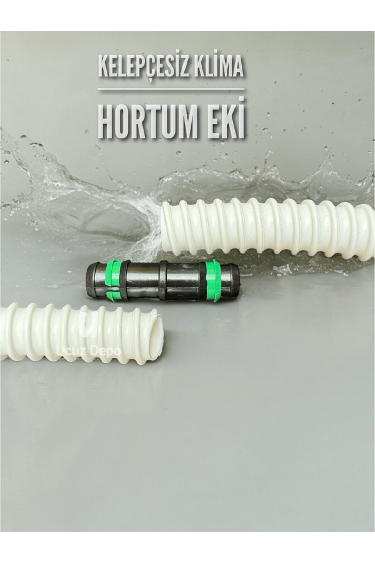 Kelepçesiz Klima Hortum Ek Aparatı Hortum Eki 5 Adet