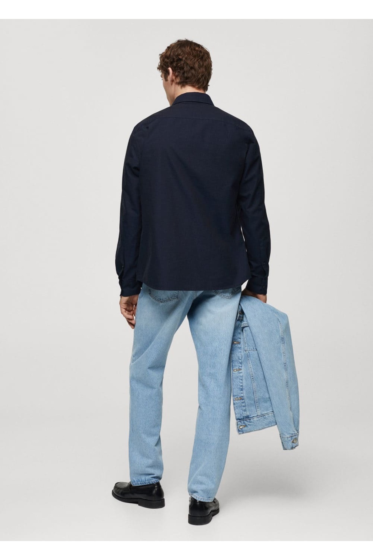 پیراهن مردانه مانگو | 67080625 MANGO Man - Image 4