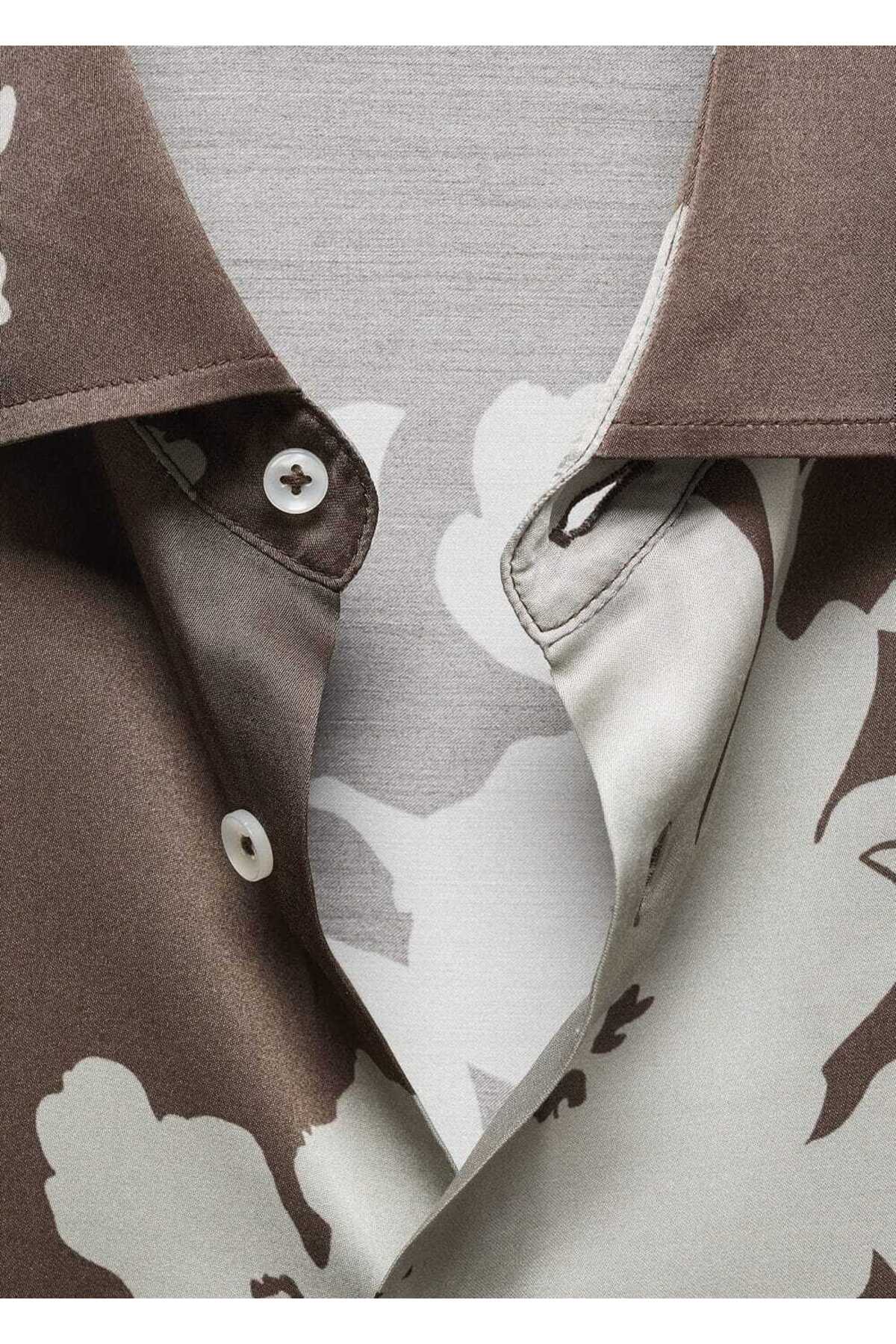 پیراهن مردانه مانگو | 67066312 MANGO Man - Image 6