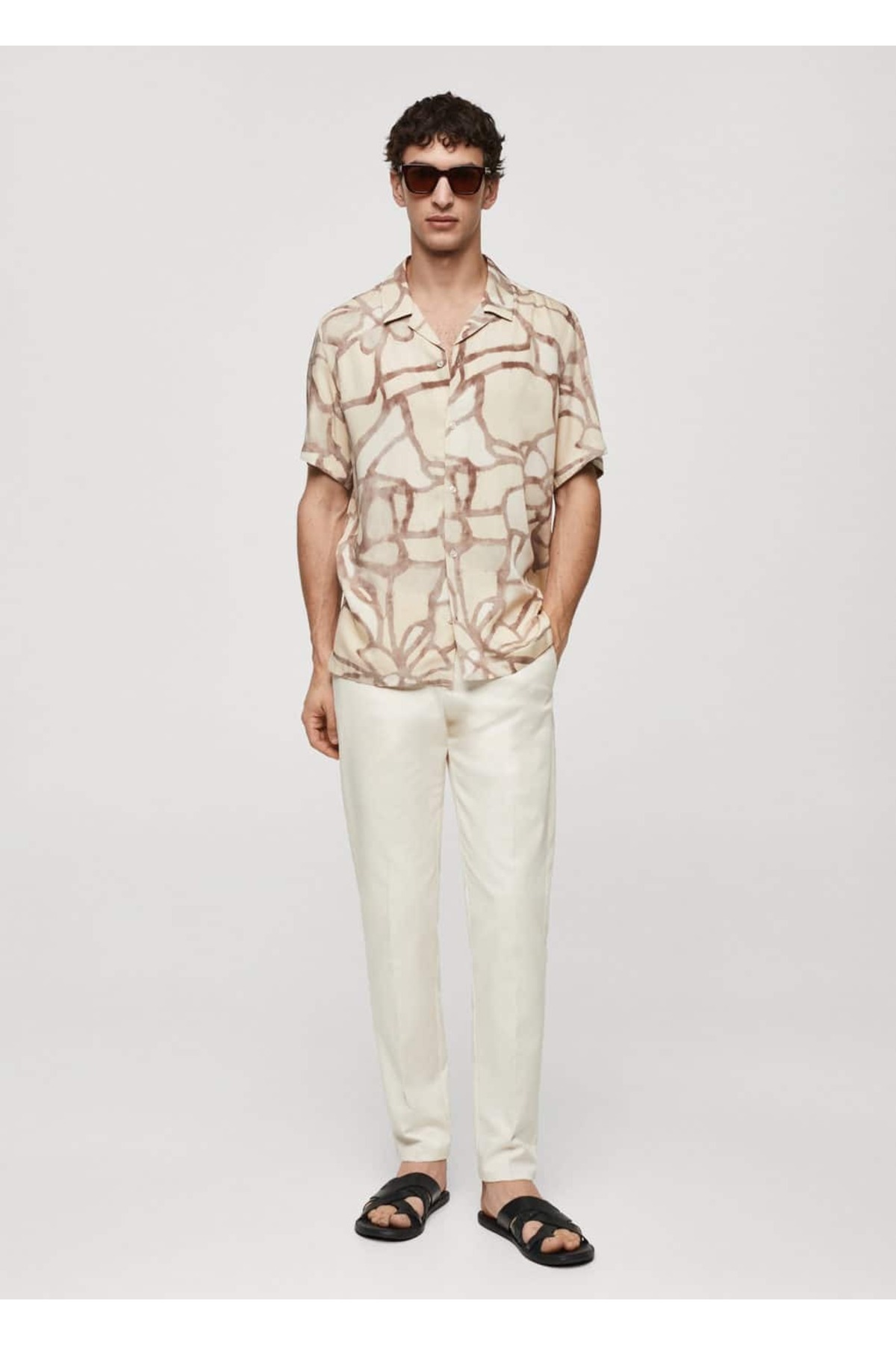 پیراهن مردانه مانگو | 67066313 MANGO Man - Image 2