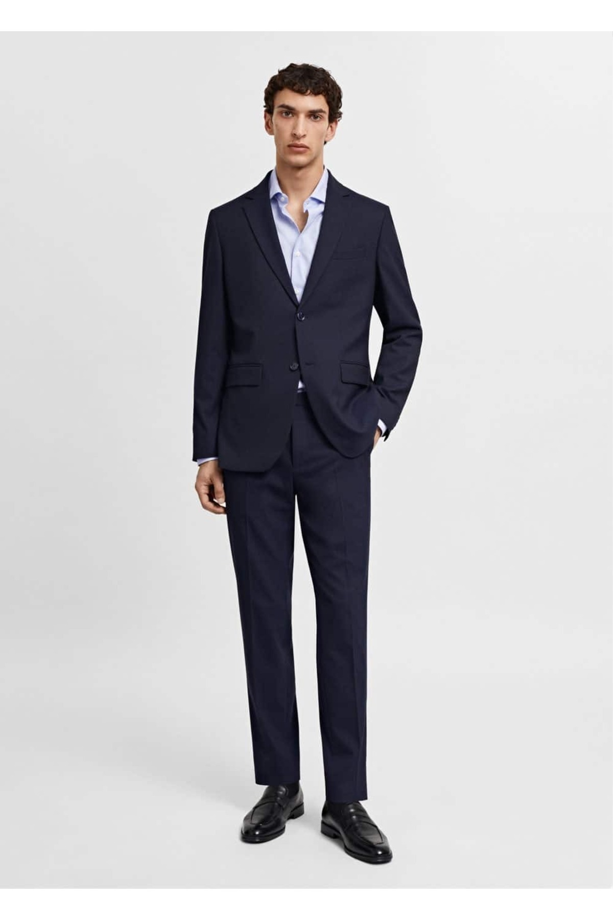 پیراهن مردانه مانگو | 67050625 MANGO Man - Image 2