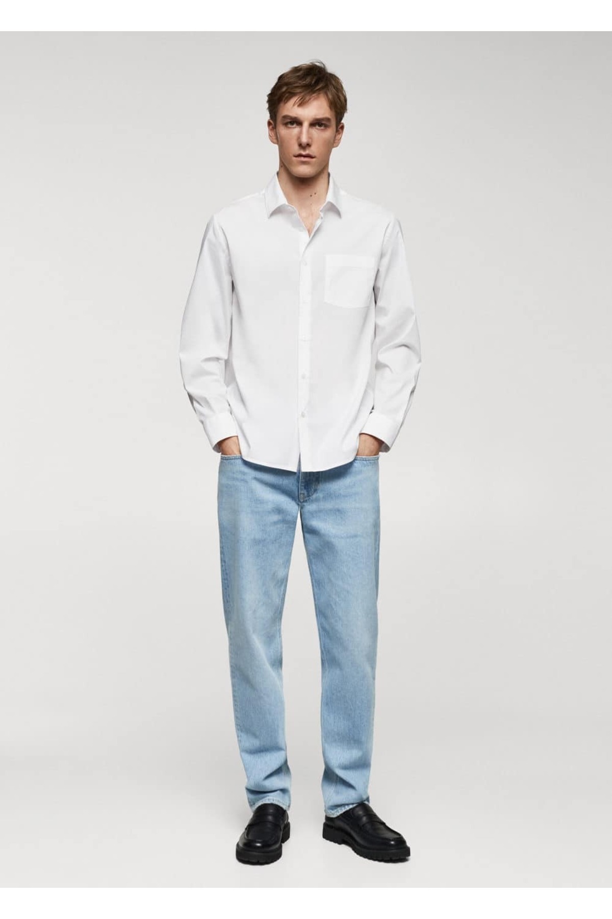 پیراهن مردانه مانگو | 67060629 MANGO Man - Image 2