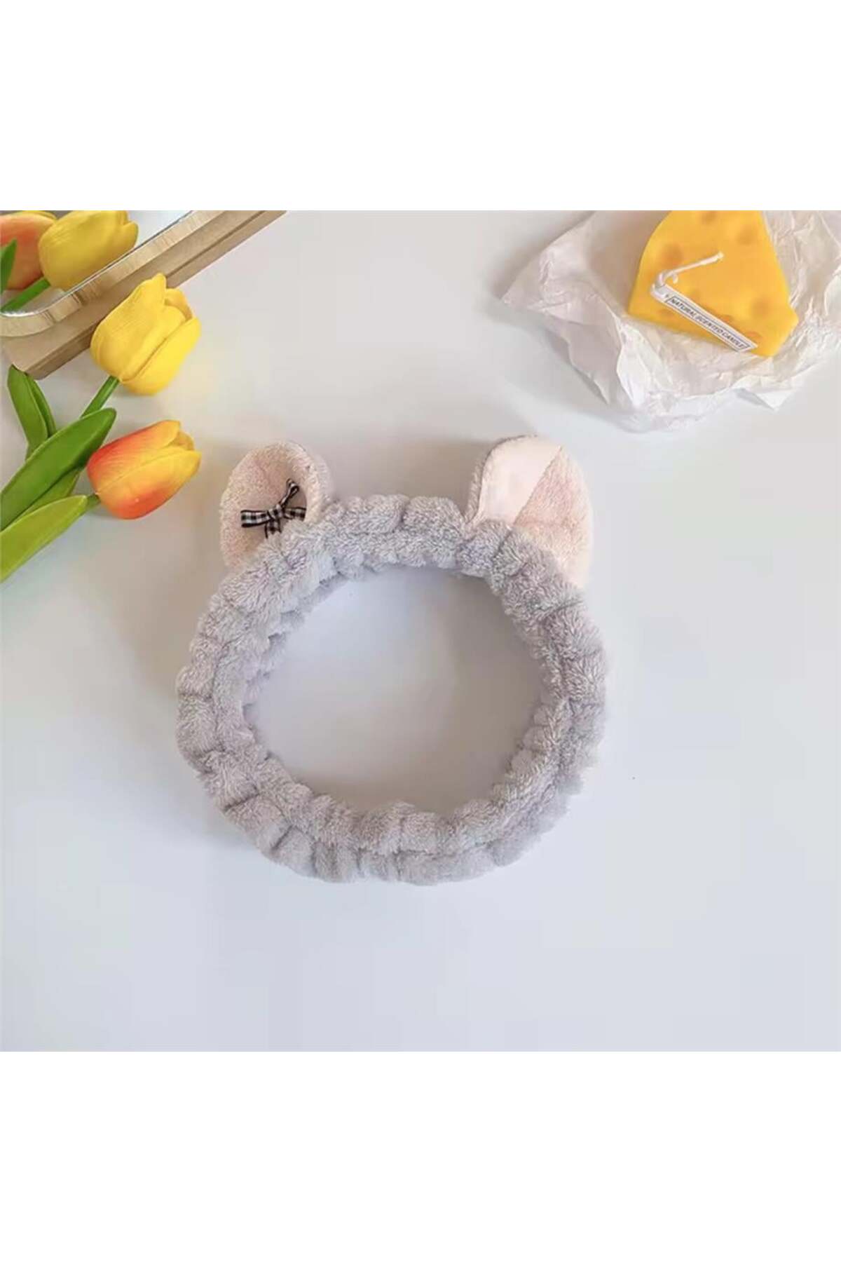 So Much Accesories Makyaj Yüz Yıkama Bandı Gri