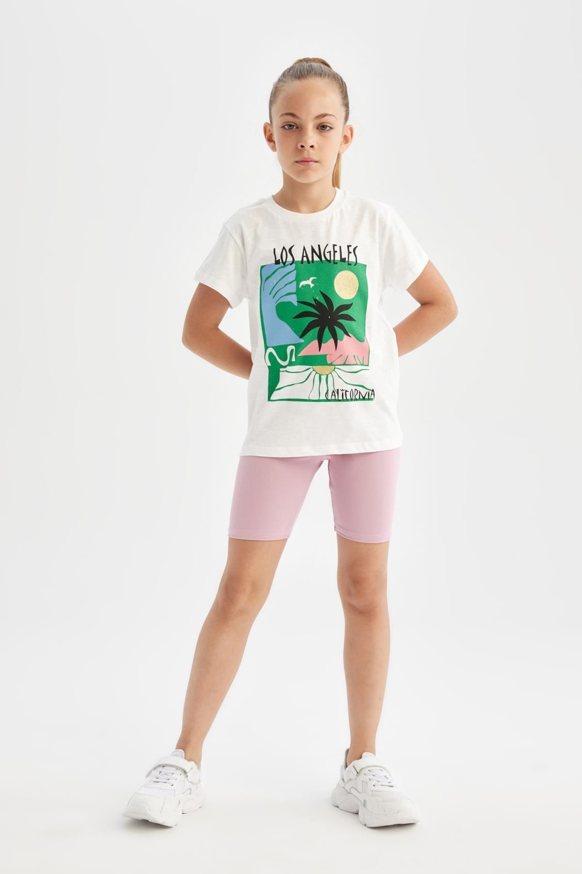 ساپورت دخترانه دفاکتو Defacto اورجینال دخترانه کد کالا D0906A824HS - تصویر 3