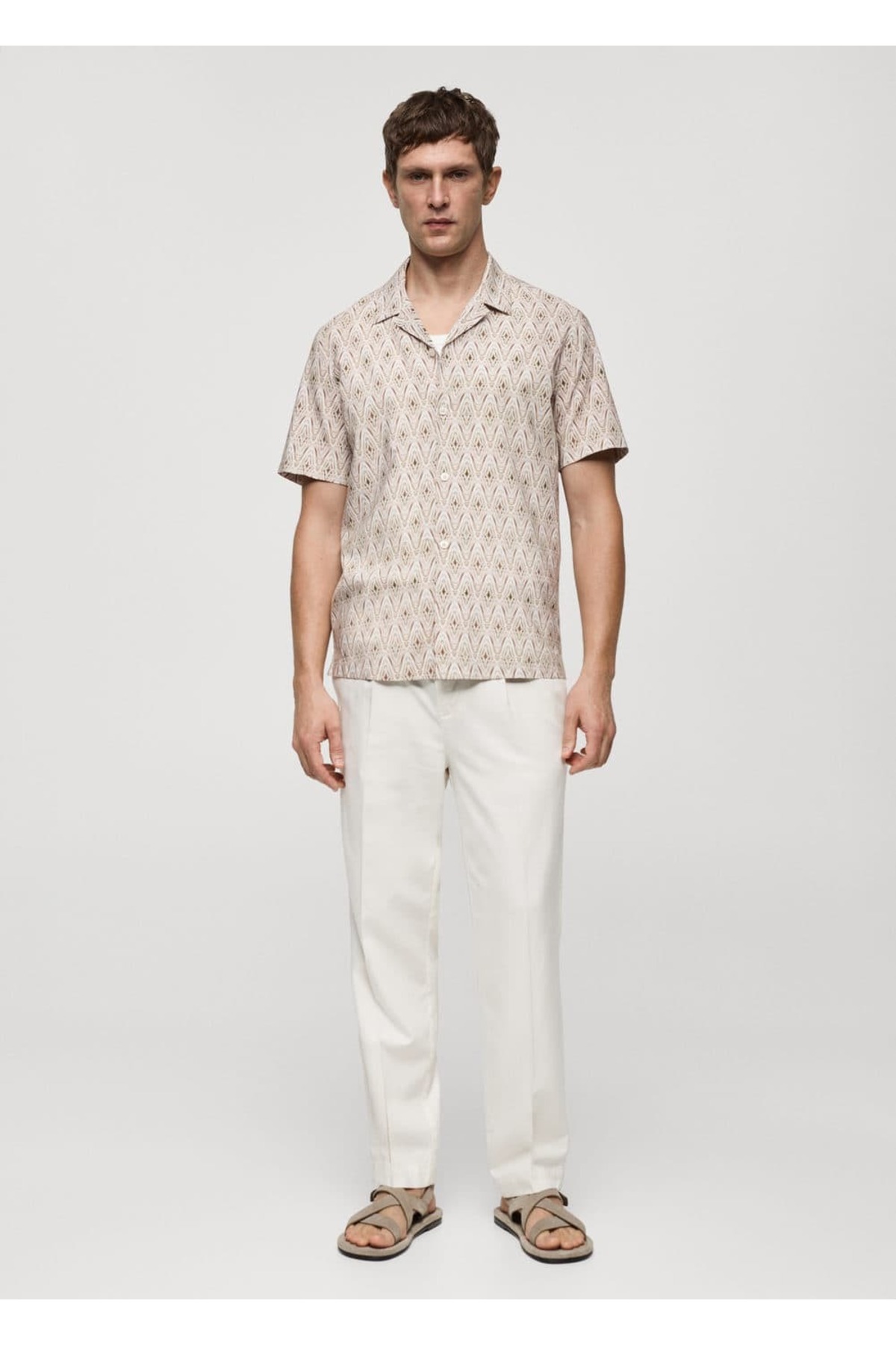 پیراهن مردانه مانگو | 77030624 MANGO Man - Image 2