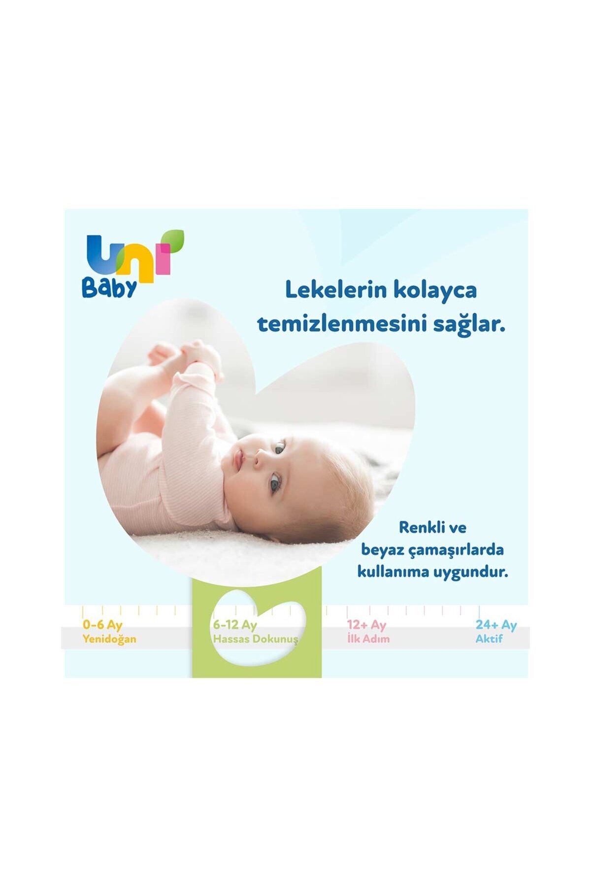 Uni Baby Hassas Dokunuş Çamaşır Deterjanı 1,5 lt fotoğrafı 4 (önizleme)