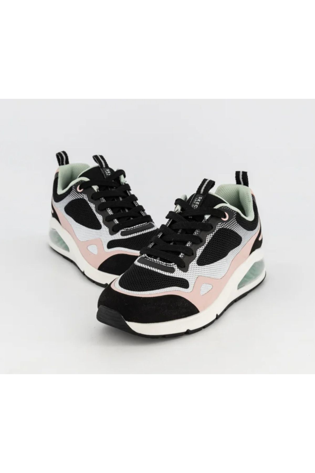 اسنیکر مشکی زنانه کفش ورزشی UNO 2 RUNABUT 155638 BKMT Skechers