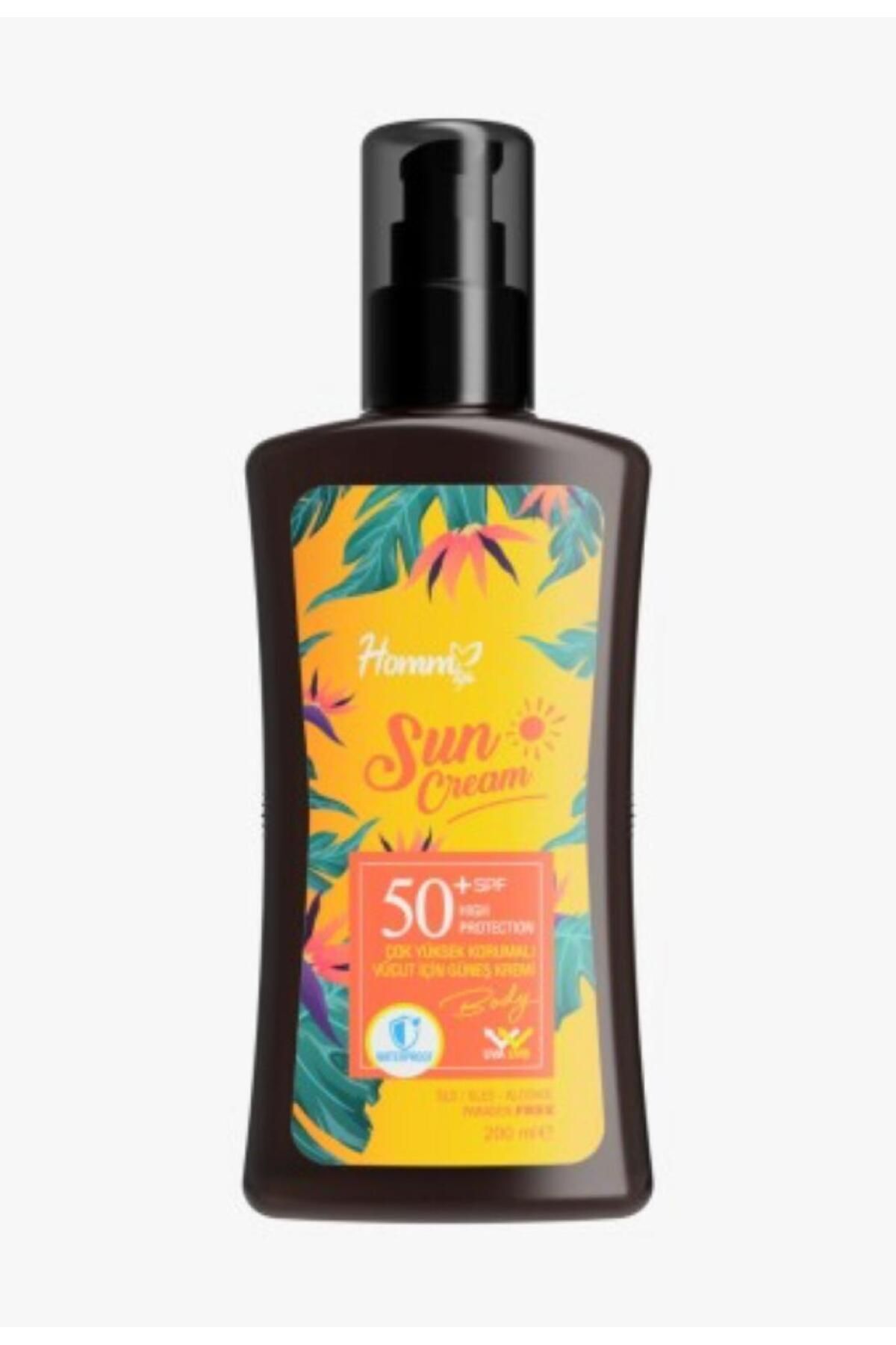Homm Life VÜCUT İÇİN YÜKSEK KORUMALI GÜNEŞ KREMİ 200 ML