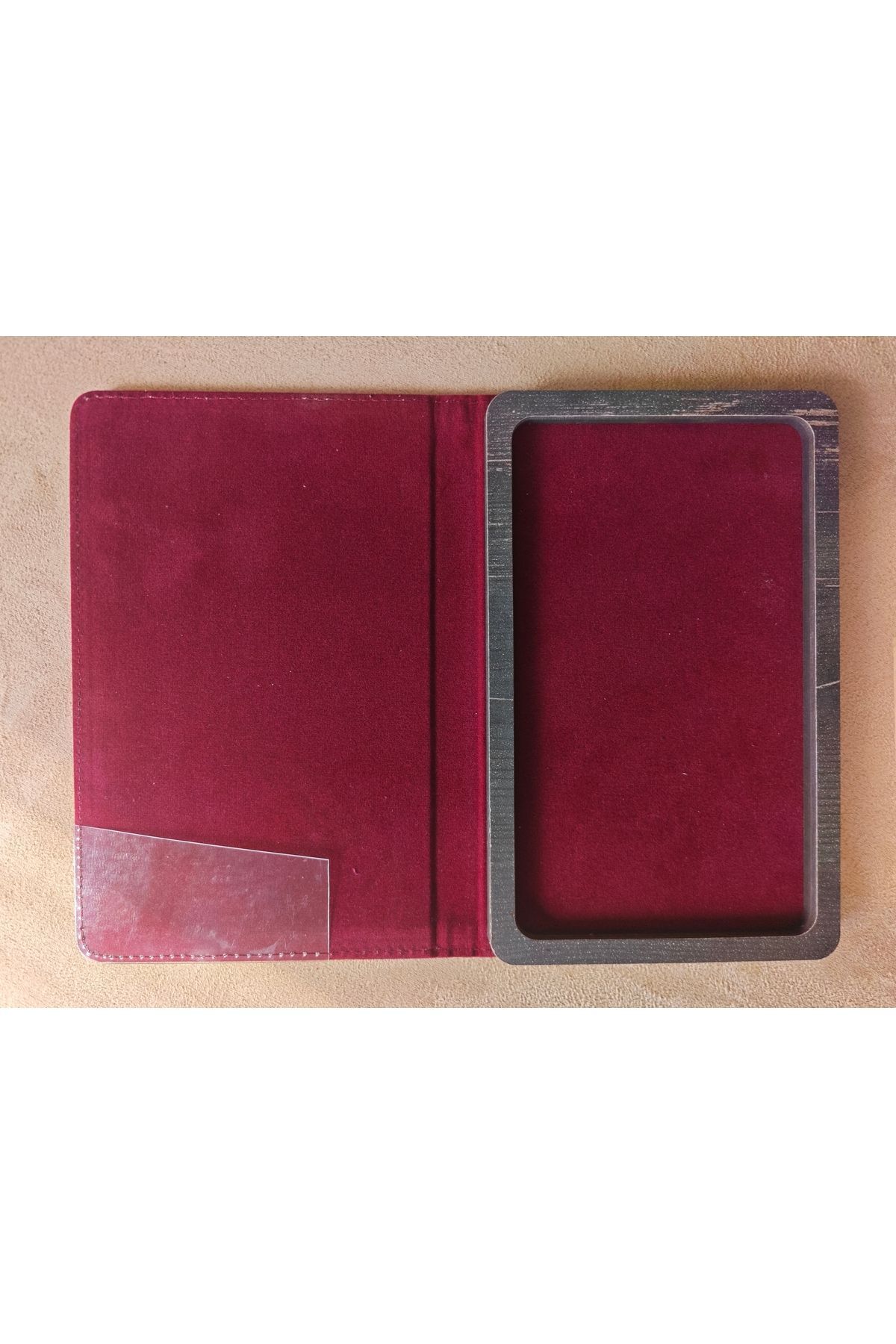 ankara menü (1 ADET)11,5x19 Deri Hesap Alma Sümeni Kutusu, Para Üstü Sandıklı, Adisyon, Hesap Üstü