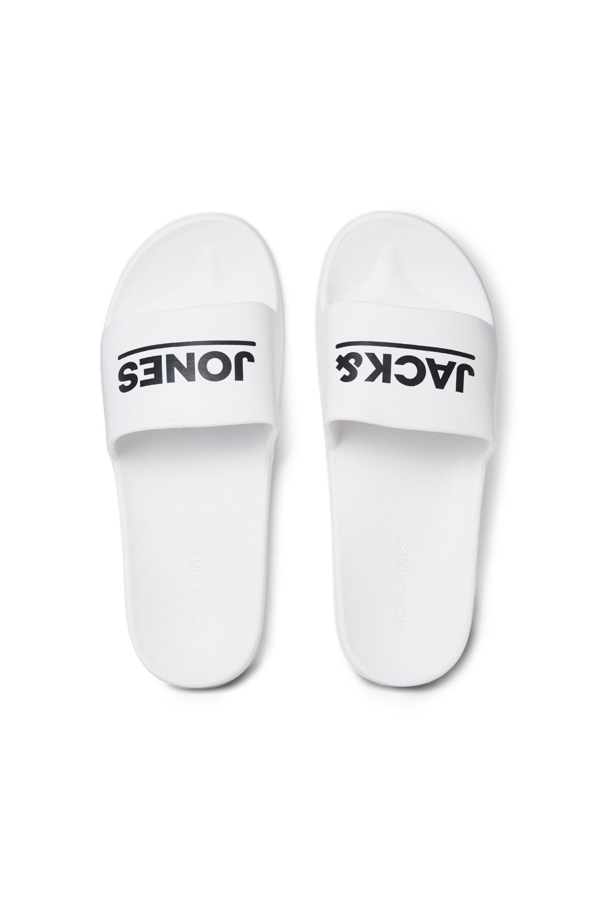 دمپایی سفید مردانه Jack Jones Jfwollie Slider Ln 's Slipper Jack & Jones