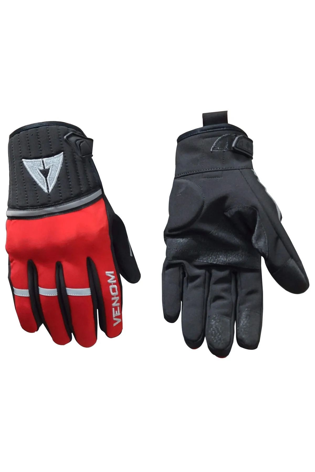 دستکش موتورسواری ونوم 9015 SOFT SHELL KIRMIZI
