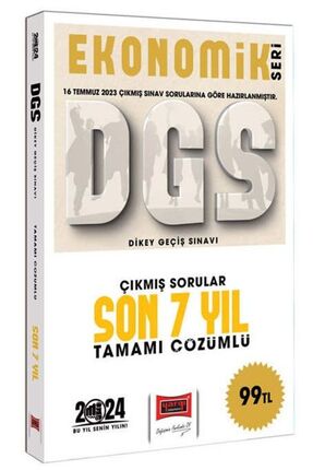 Yargı Yayınları Yargı 2024 Dgs Çıkmış Sorular Son 7 Yıl Çözümlü Ekonomik Seri