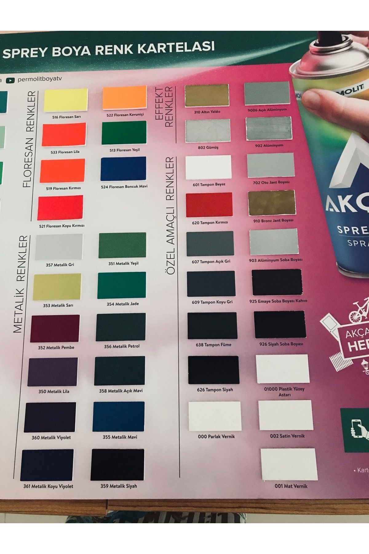 Akçalı Boncuk Mavi 324 Ral 5017 Alüminyum-ahşap-plastik-demir-metal-sprey Boyama 400 ml