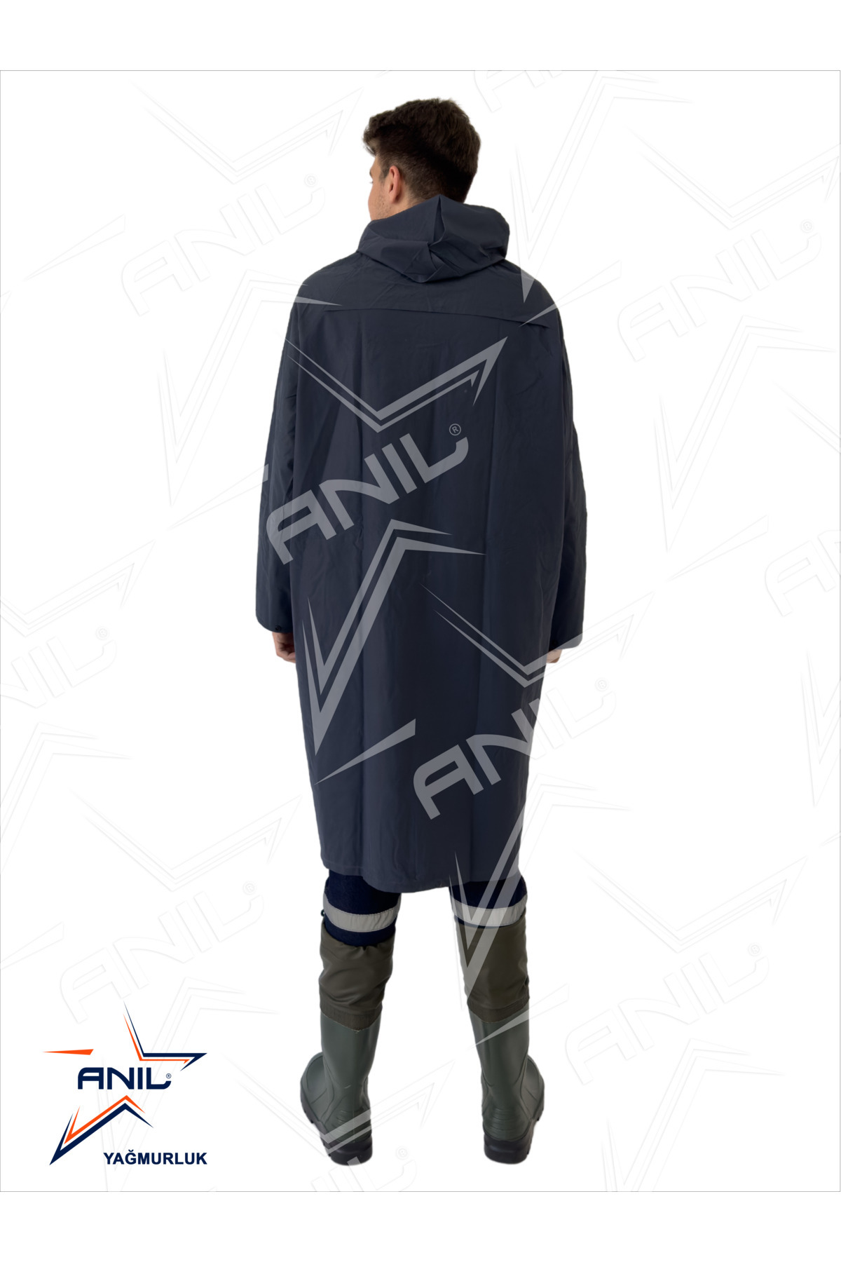 کت بارانی Imperteks Topcoat — سرمه‌ای IT1003 — تصویر 3 از 3