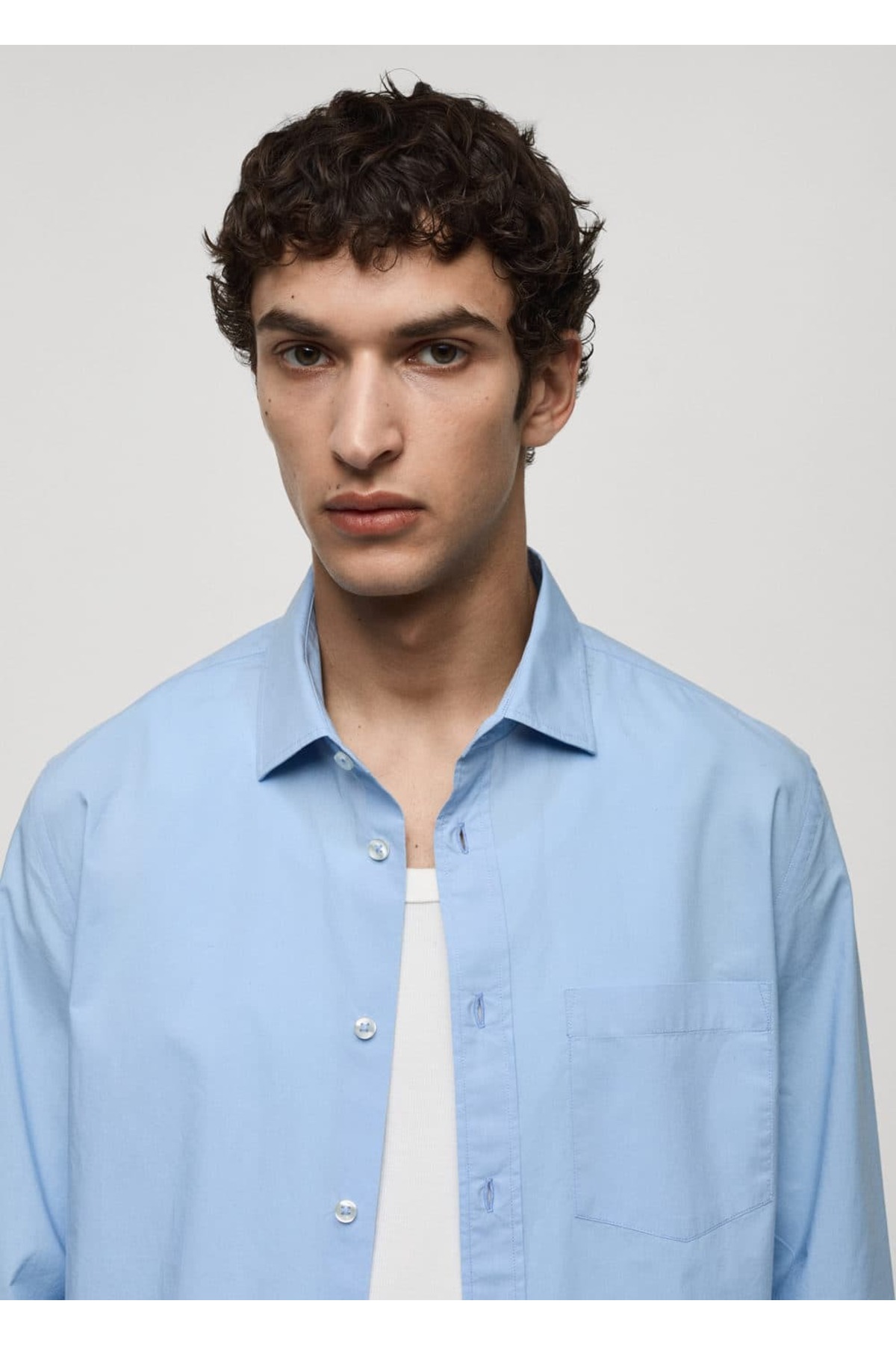 پیراهن مردانه مانگو | 67047693 MANGO Man - Image 5