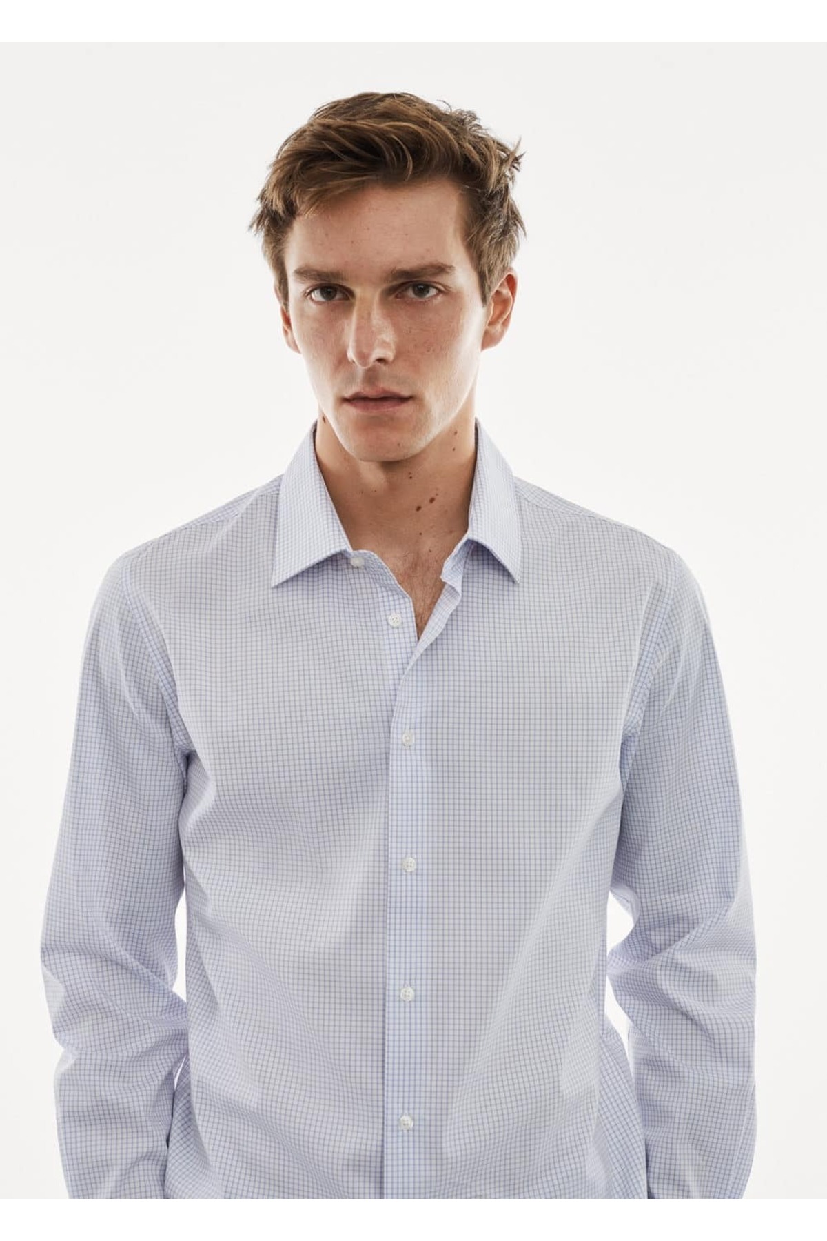 پیراهن مردانه مانگو | 67030632 MANGO Man - Image 5