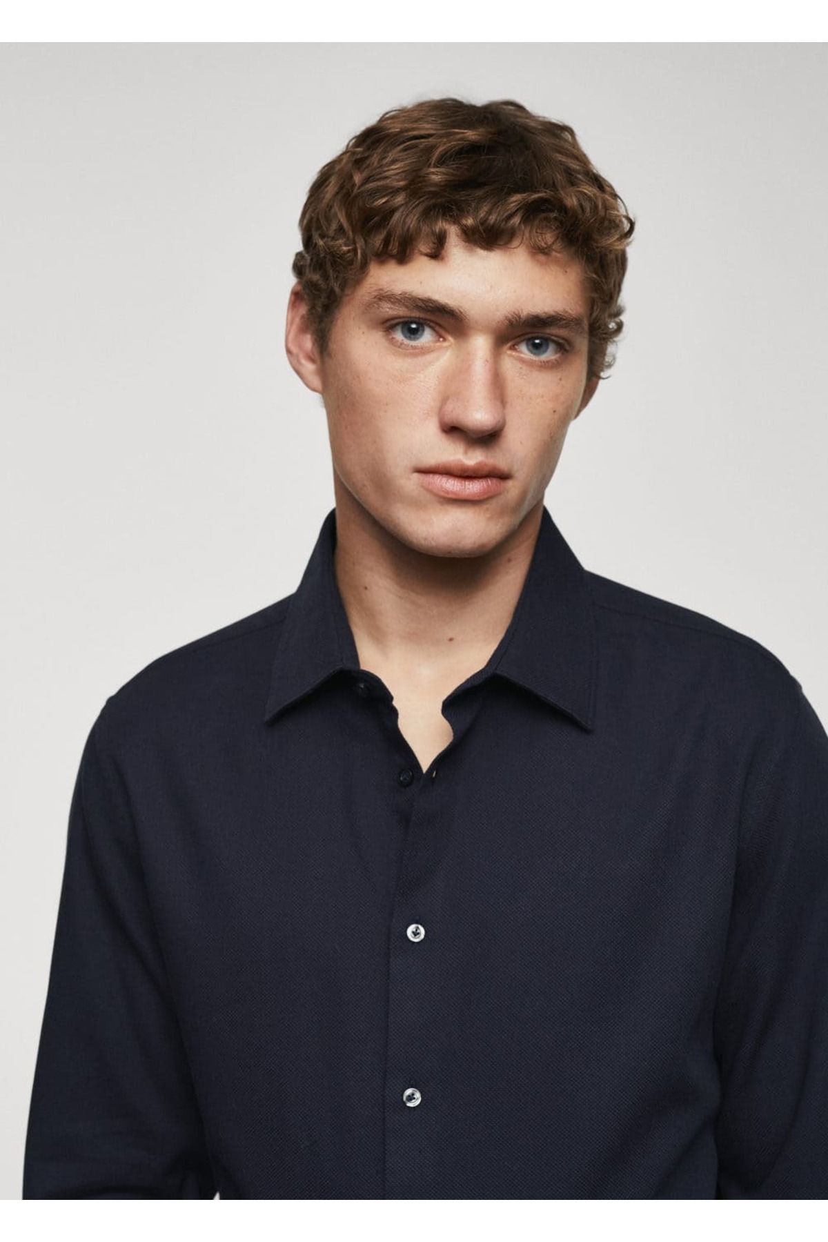 پیراهن مردانه مانگو | 67040636 MANGO Man - Image 5