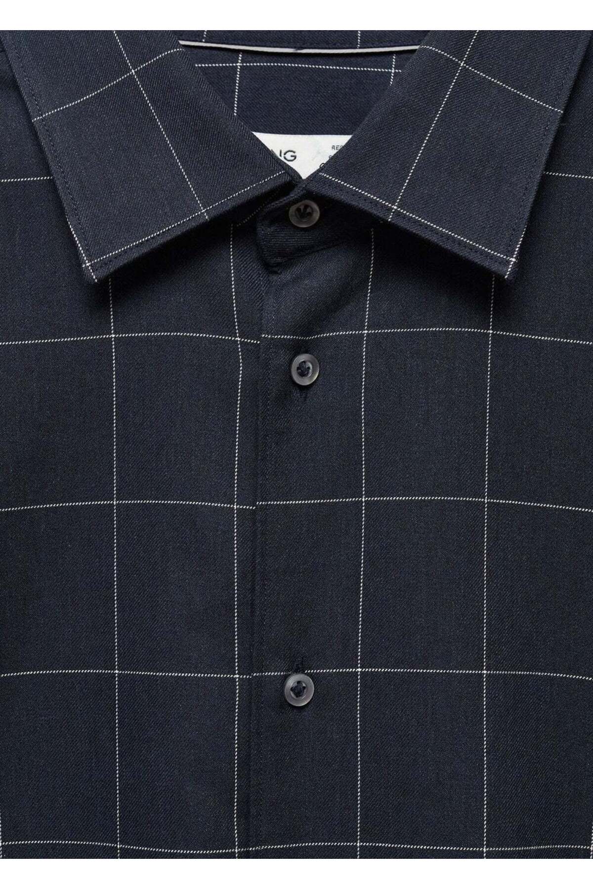 پیراهن مردانه مانگو | 67040630 MANGO Man - Image 6