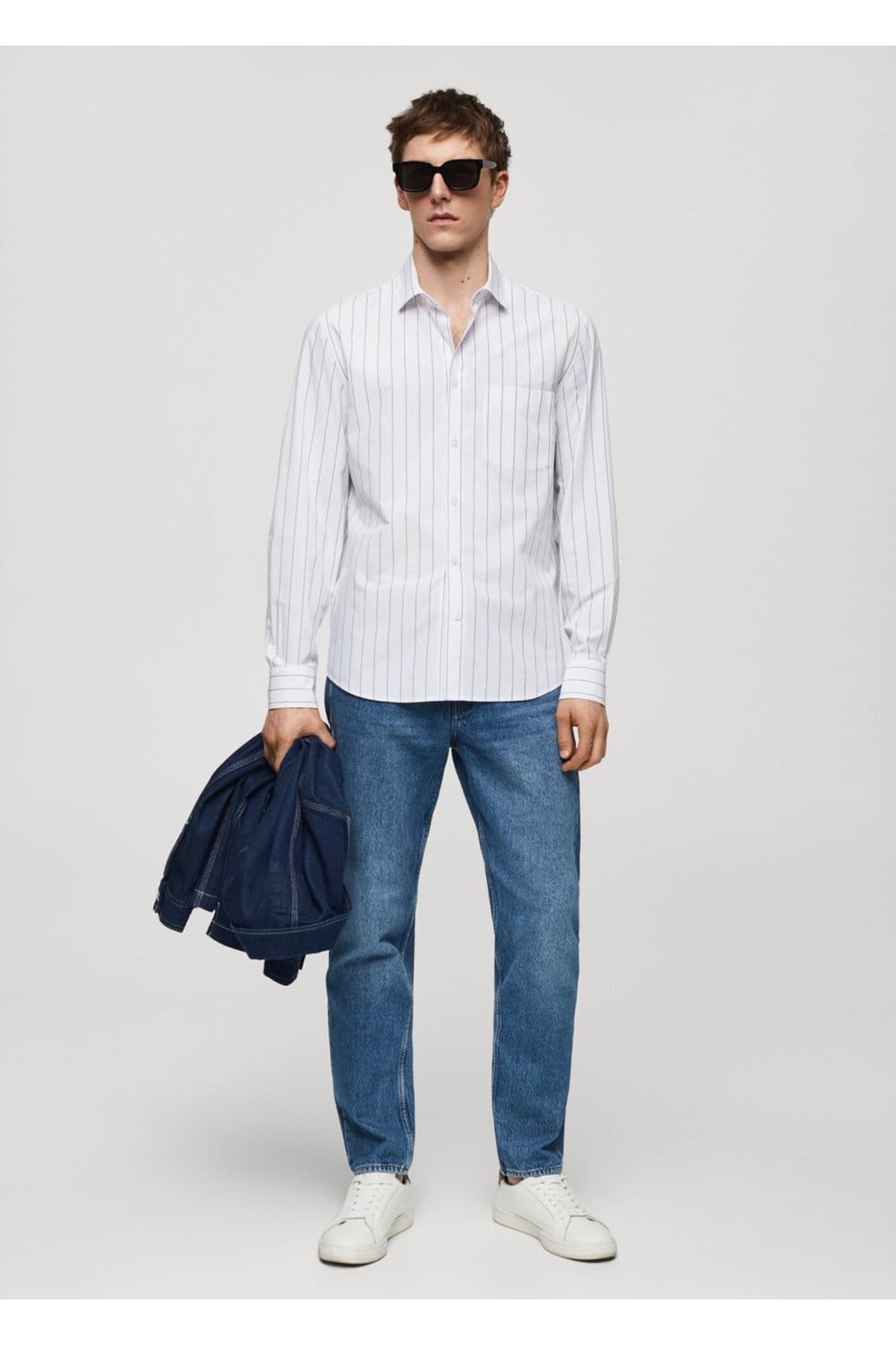 پیراهن مردانه مانگو | 67036727 MANGO Man - Image 2