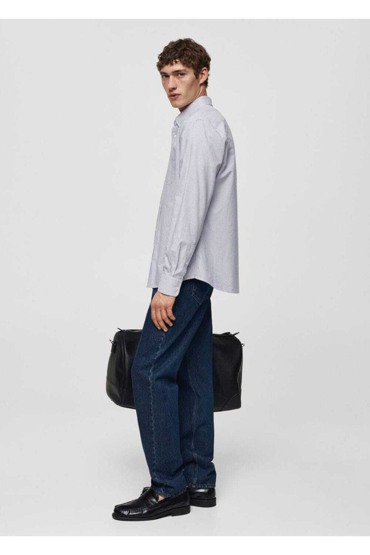 پیراهن مردانه مانگو | 67030631 MANGO Man - Image 6