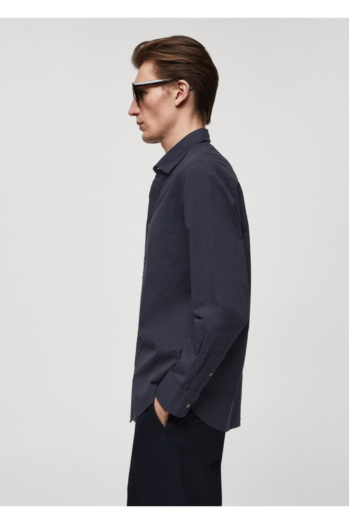 پیراهن مردانه مانگو | 67026729 MANGO Man - Image 7