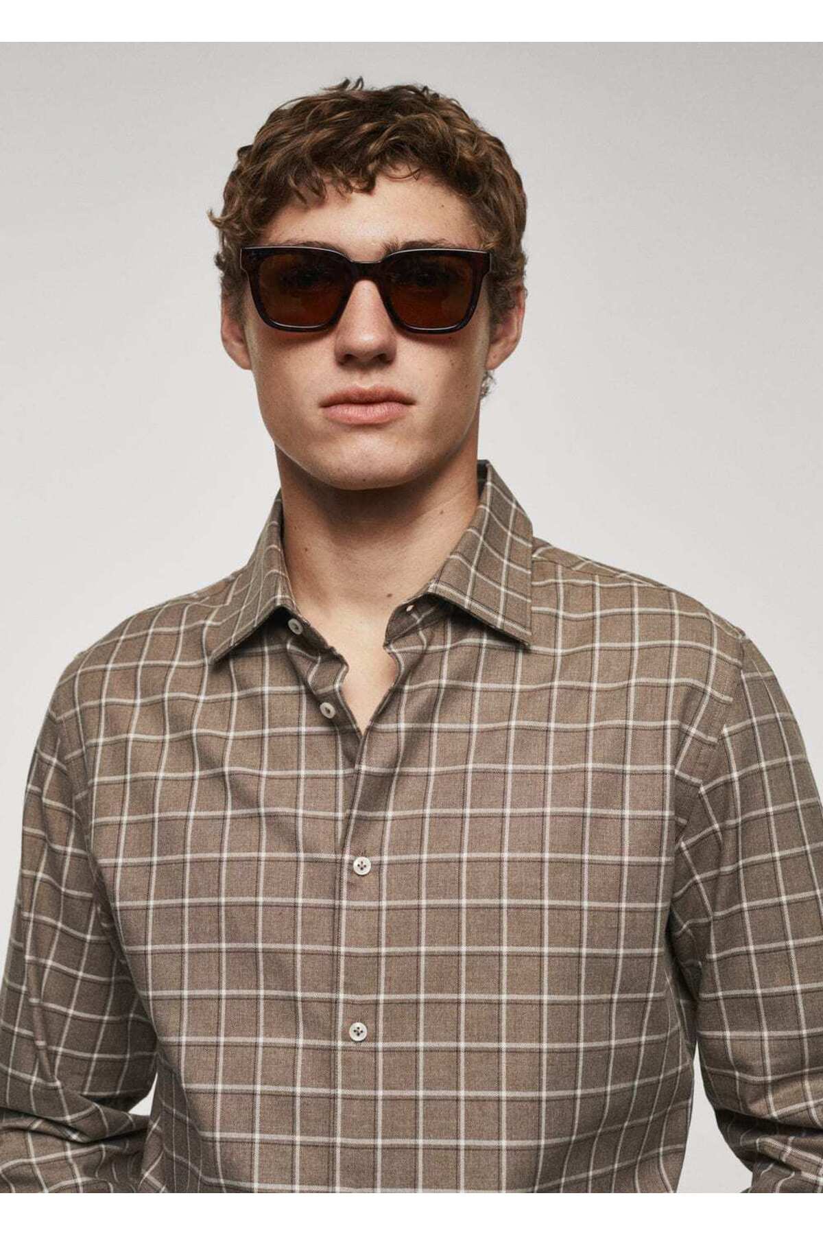 پیراهن مردانه مانگو | 67040630 MANGO Man - Image 5