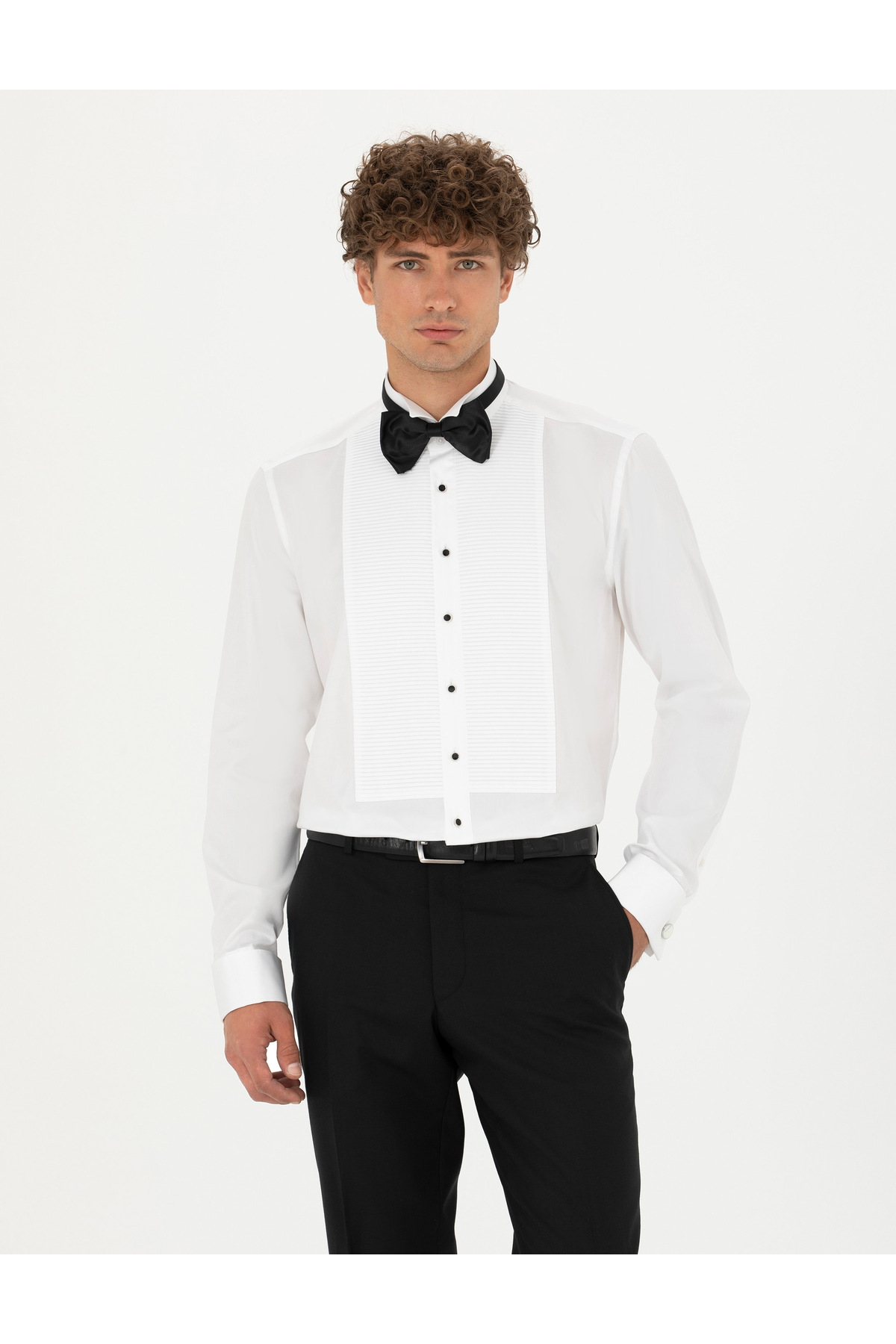 پیراهن مردانه پیر کاردین | 50277127-VR013 Pierre Cardin - Image 2