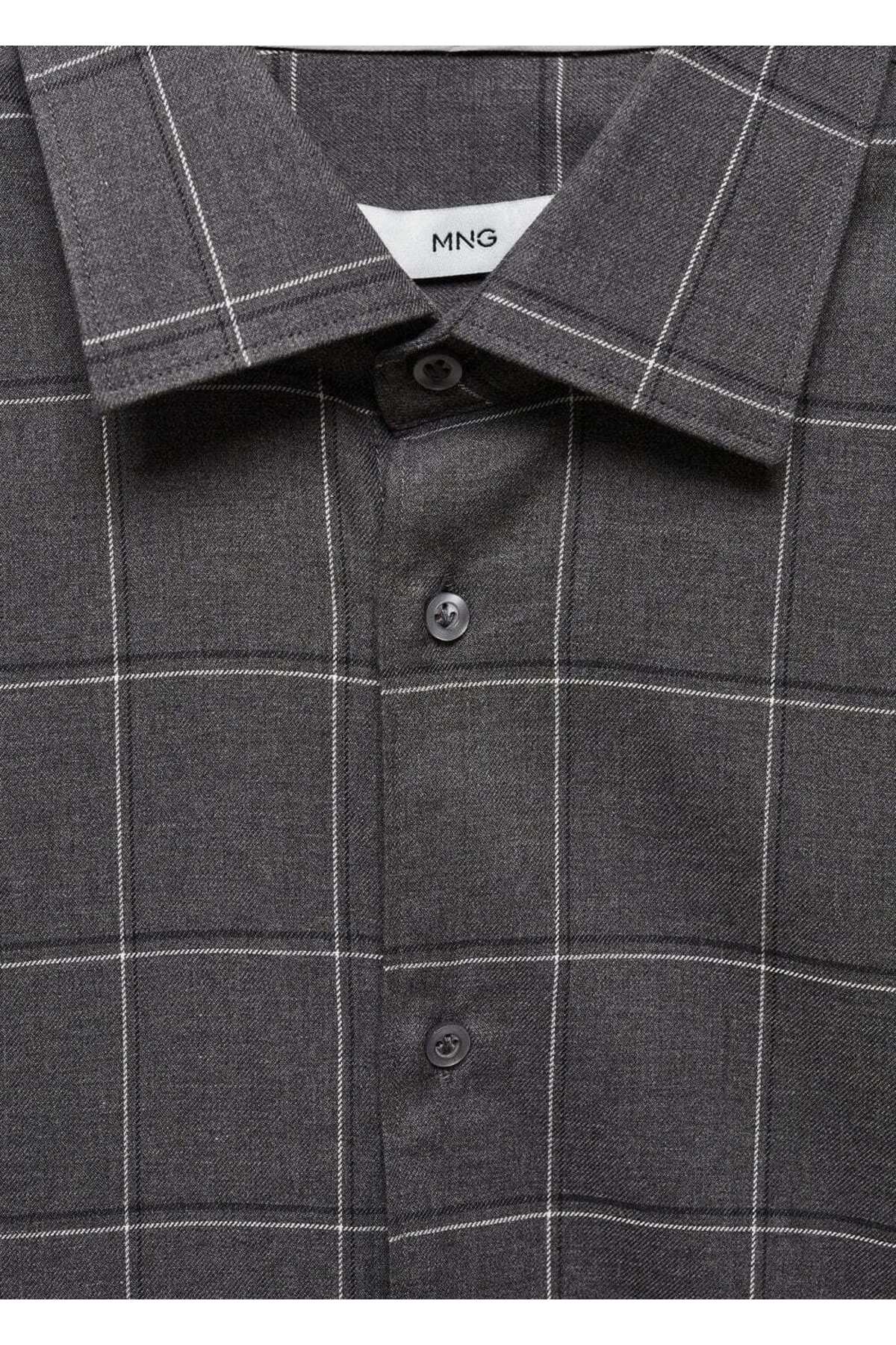 پیراهن مردانه مانگو | 67040630 MANGO Man - Image 6