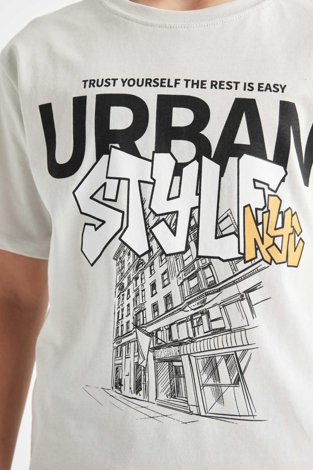 تی شرت پسرانه دفاکتو | C4651A824SM Defacto - Image 5