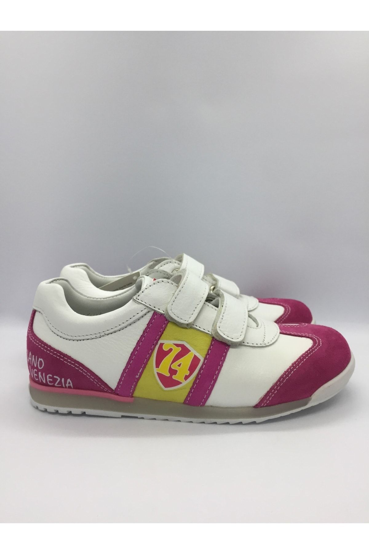 Ortopedia-Children's Leather Orthopedic Sports Shoes 5520 - White Fuji 1