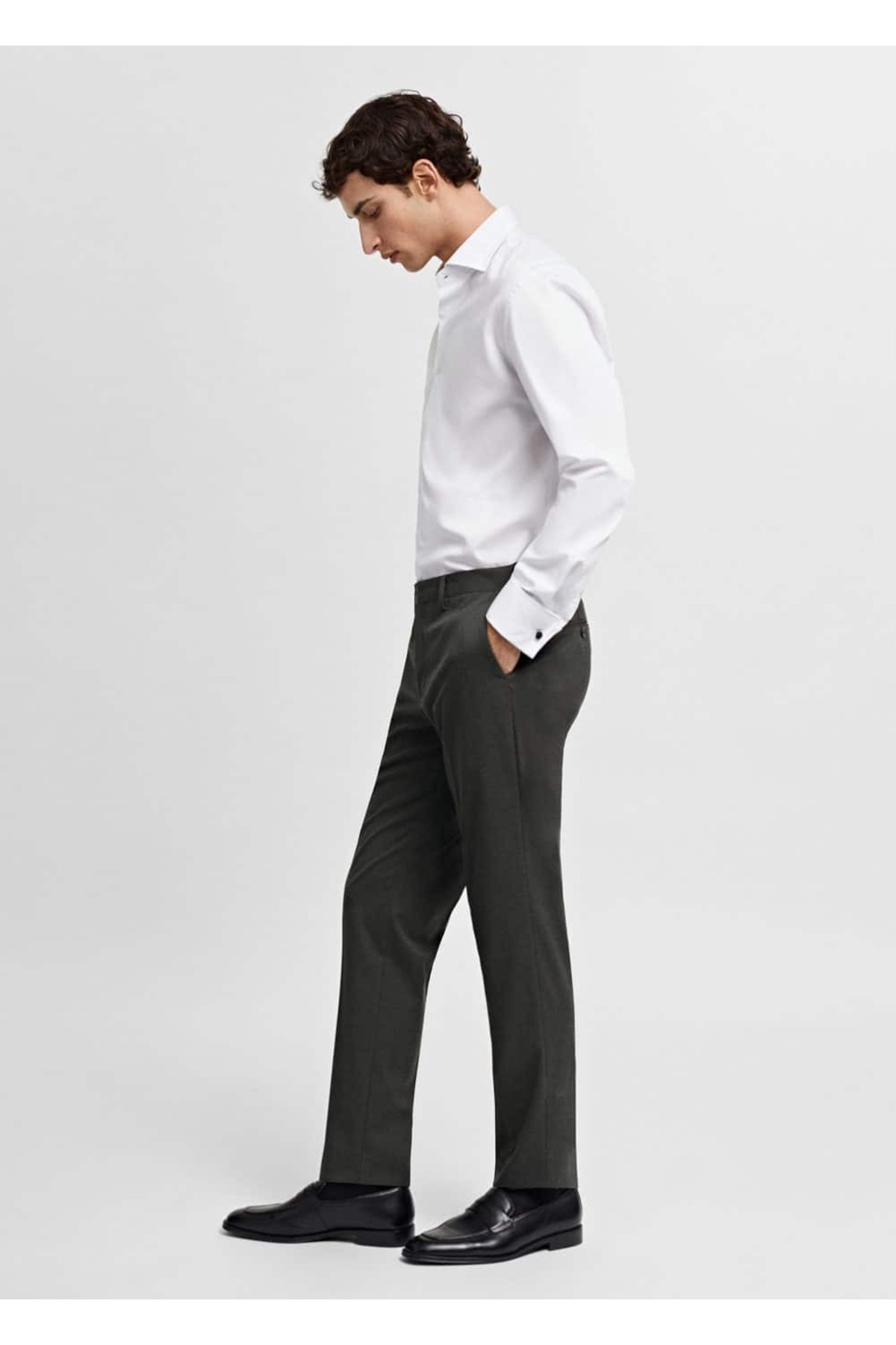 پیراهن مردانه مانگو | 67070623 MANGO Man - Image 7