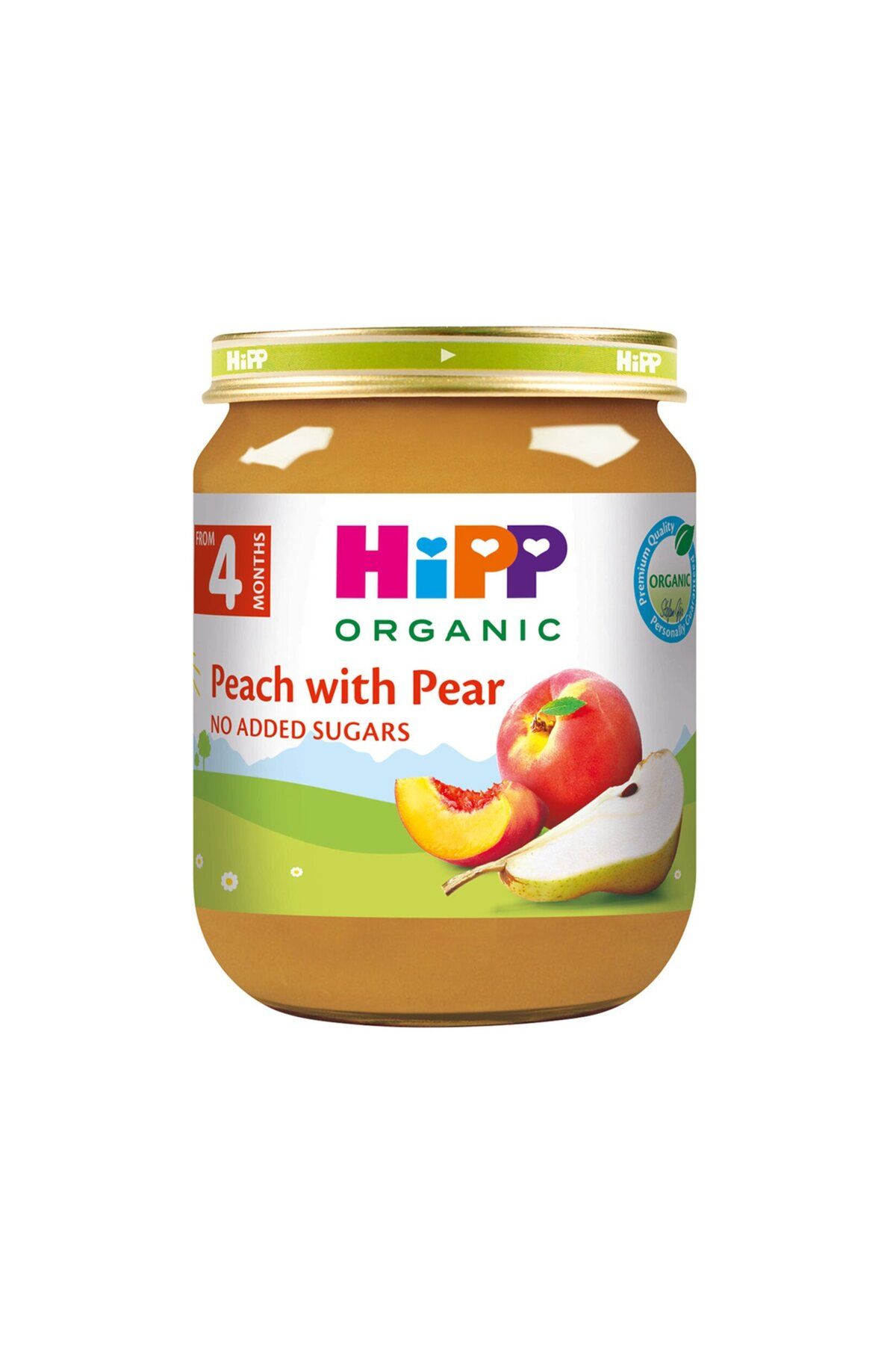 Hipp Organik Armutlu Şeftali Püresi 125 gr