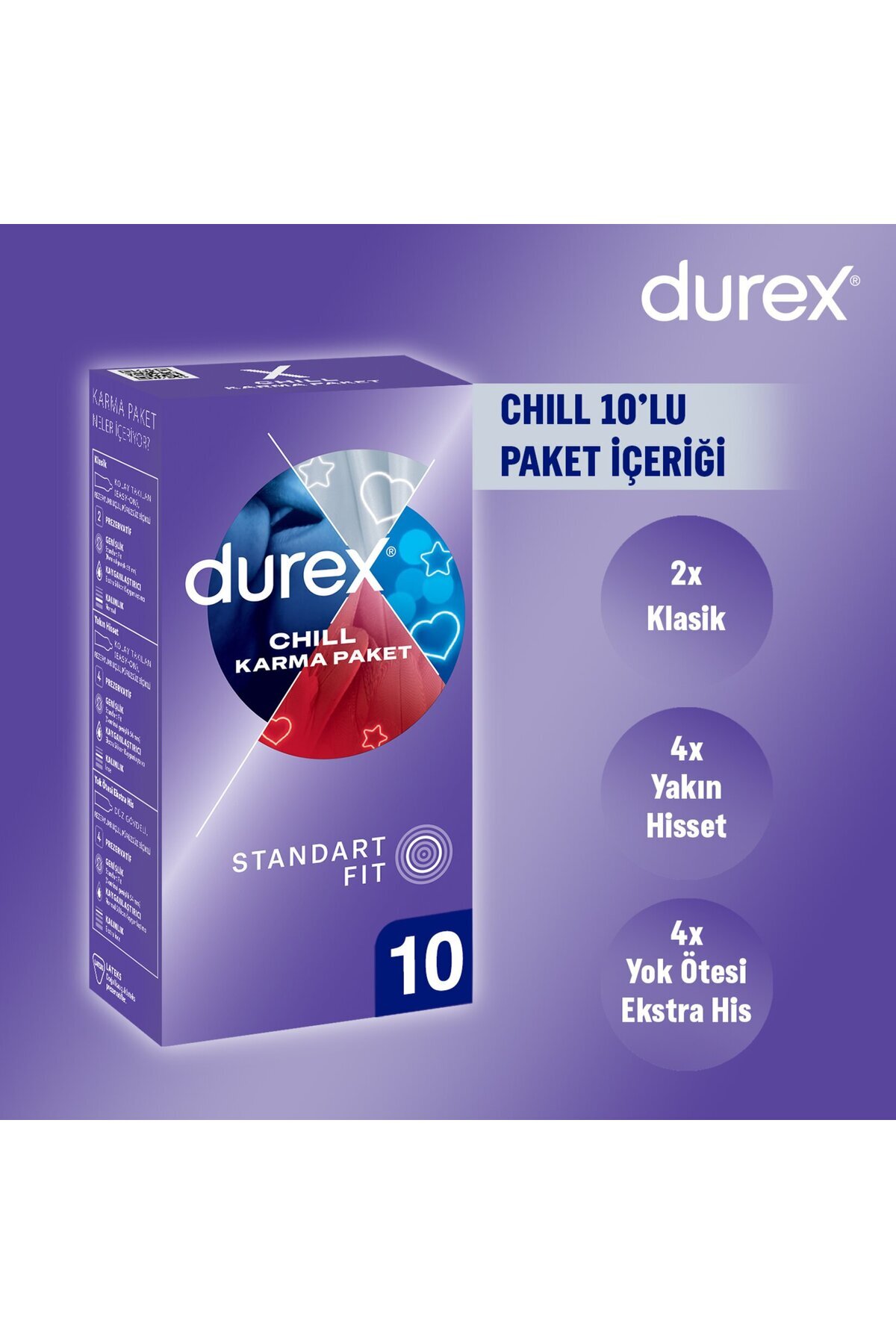 Chill Karma Paket Prezervatif 10'lu 3