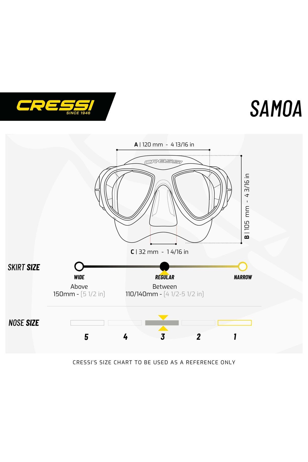 ماسک و اسنورکل چند رنگ بزرگسالان Samoa Mexico مجموعه صورتی شفاف cressi sub