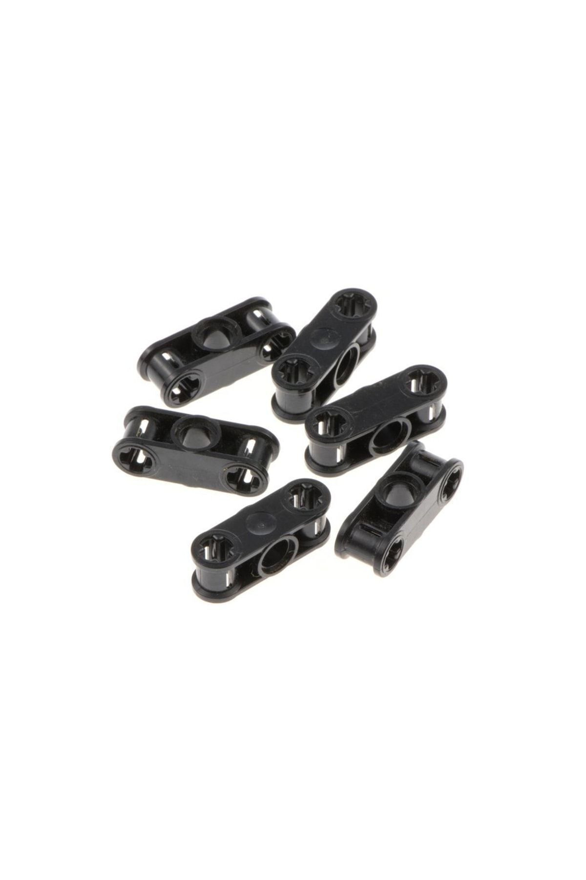 LEGO-Original Technic Moc Custom Axle Pin Connector 3l with Middle Pin Black 4 Pieces to Ship 1