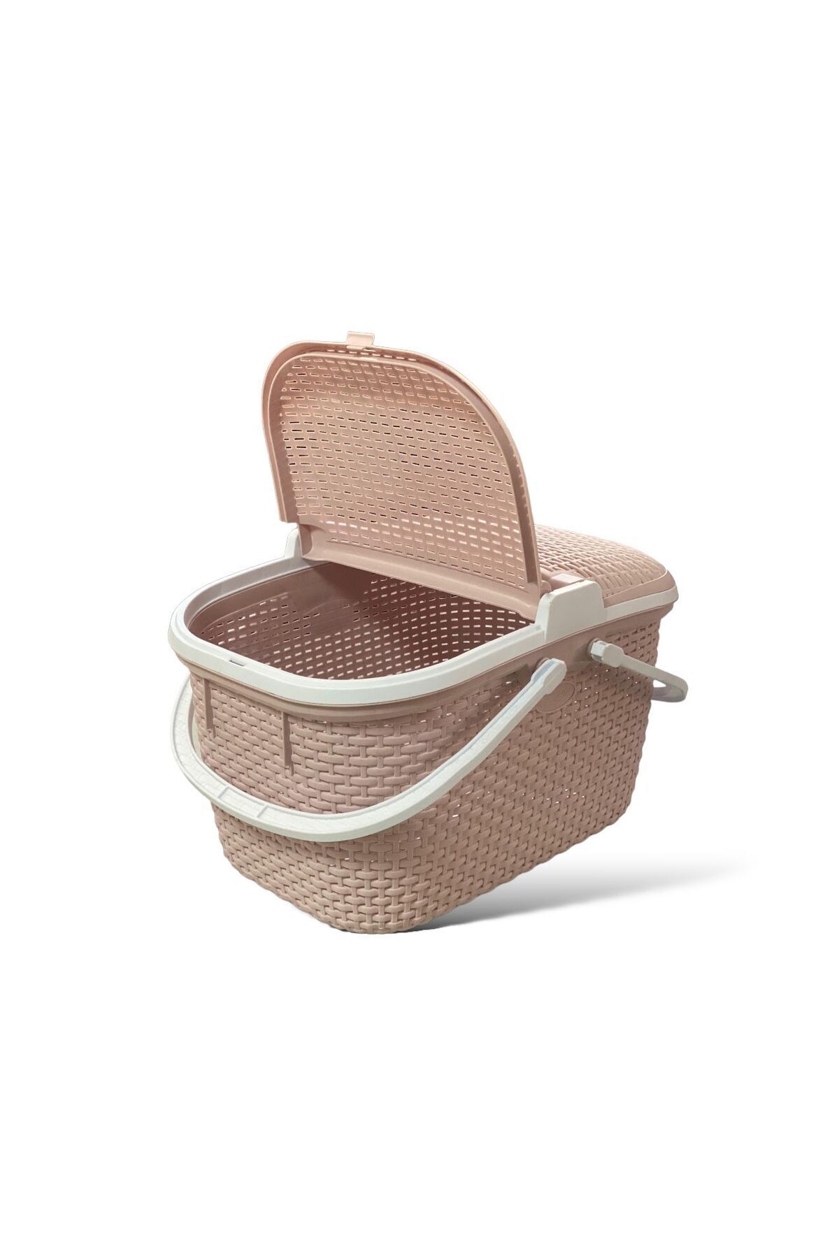 Pudra Rattan Piknik Sepeti 30 Lt 4