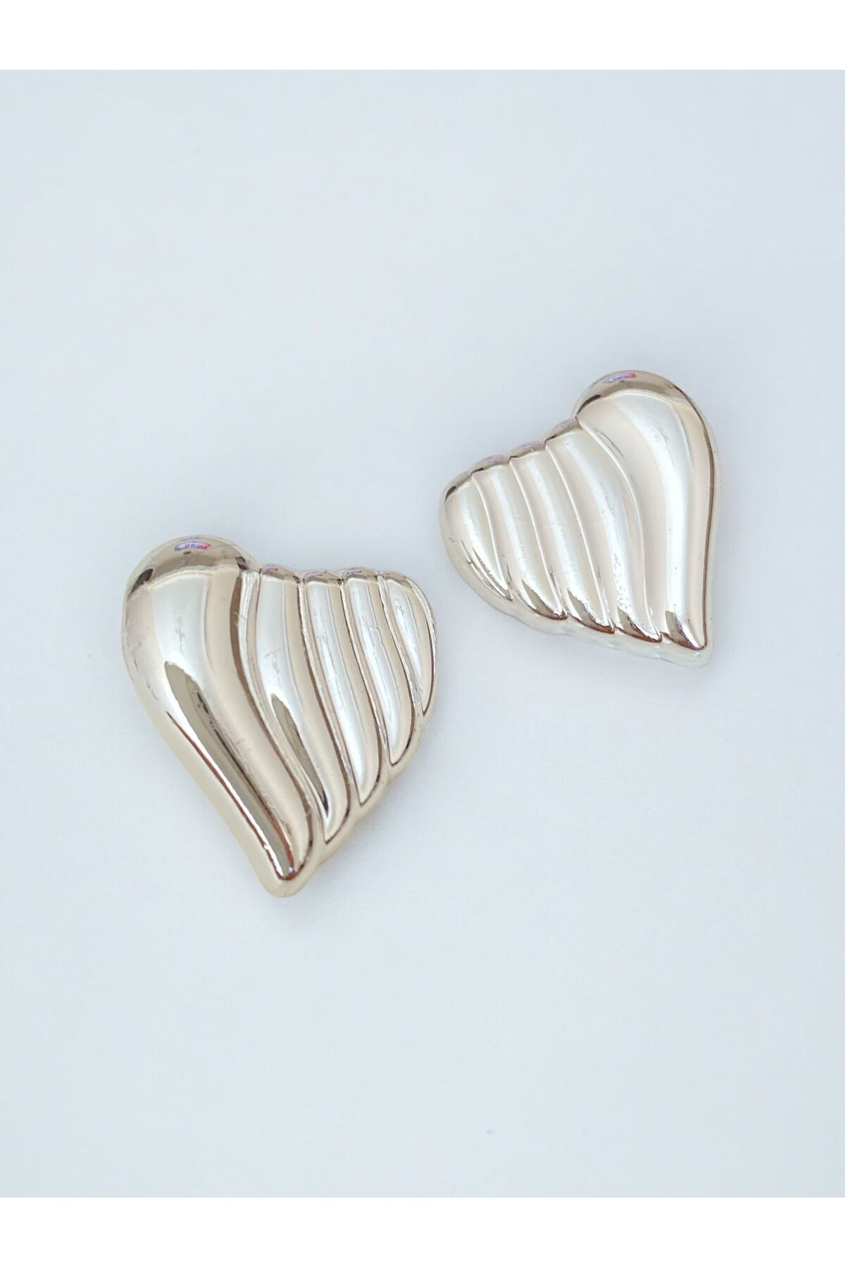 Patterned Heart Women's Earrings