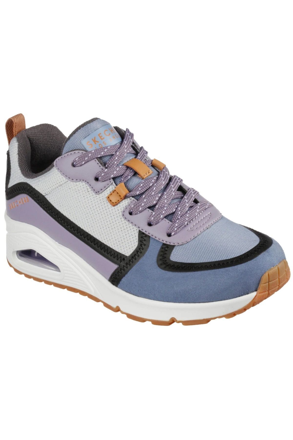 اسنیکر آبی زنانه کفش های ورزشی Uno Layover 155356 BLP Skechers