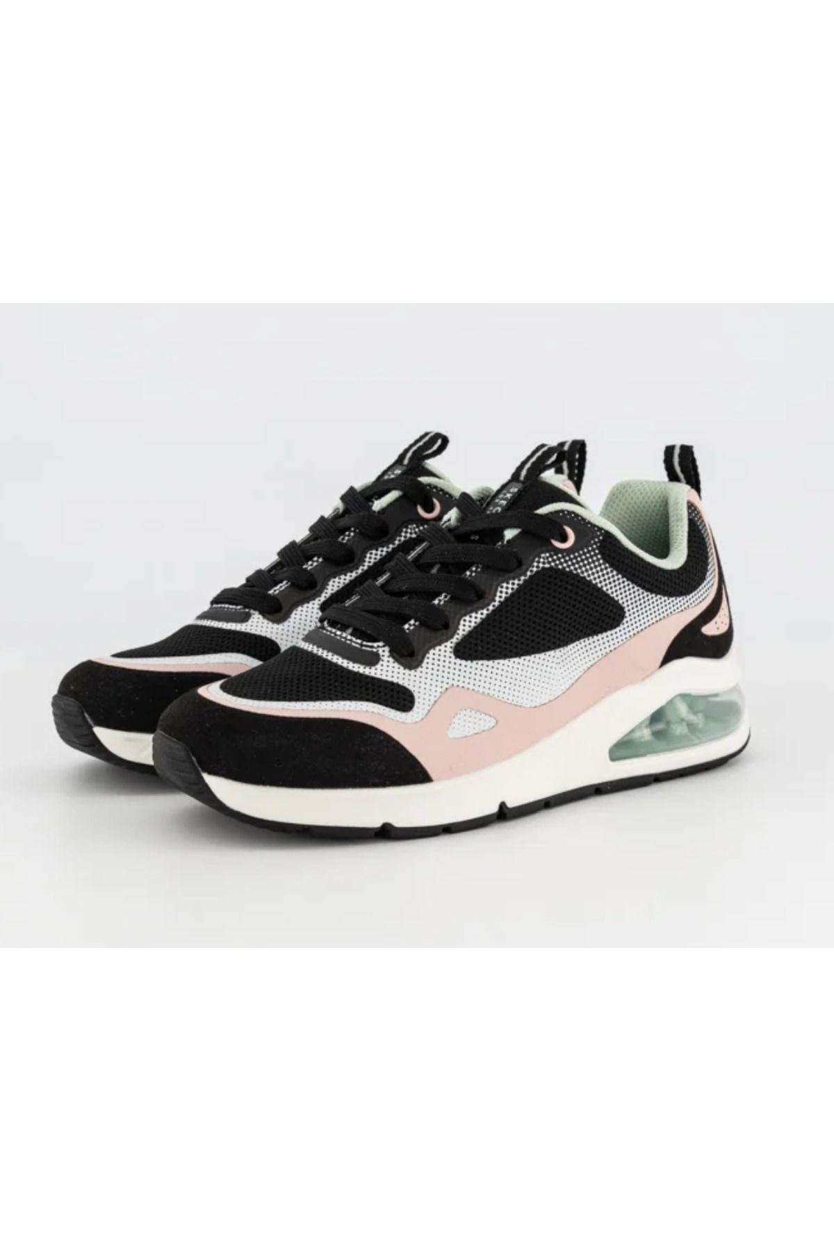 اسنیکر مشکی زنانه کفش ورزشی UNO 2 RUNABUT 155638 BKMT Skechers