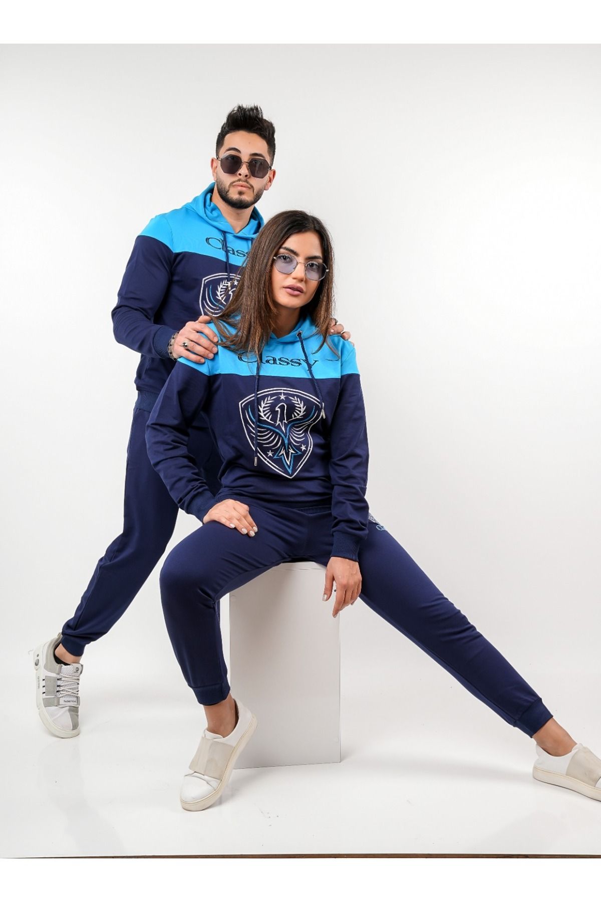 Eşofman Takımı - 2lü Alt Ve Üst - Fıyat Tek Kişilik - Kumaş Ikı Ipılık - Nakiş